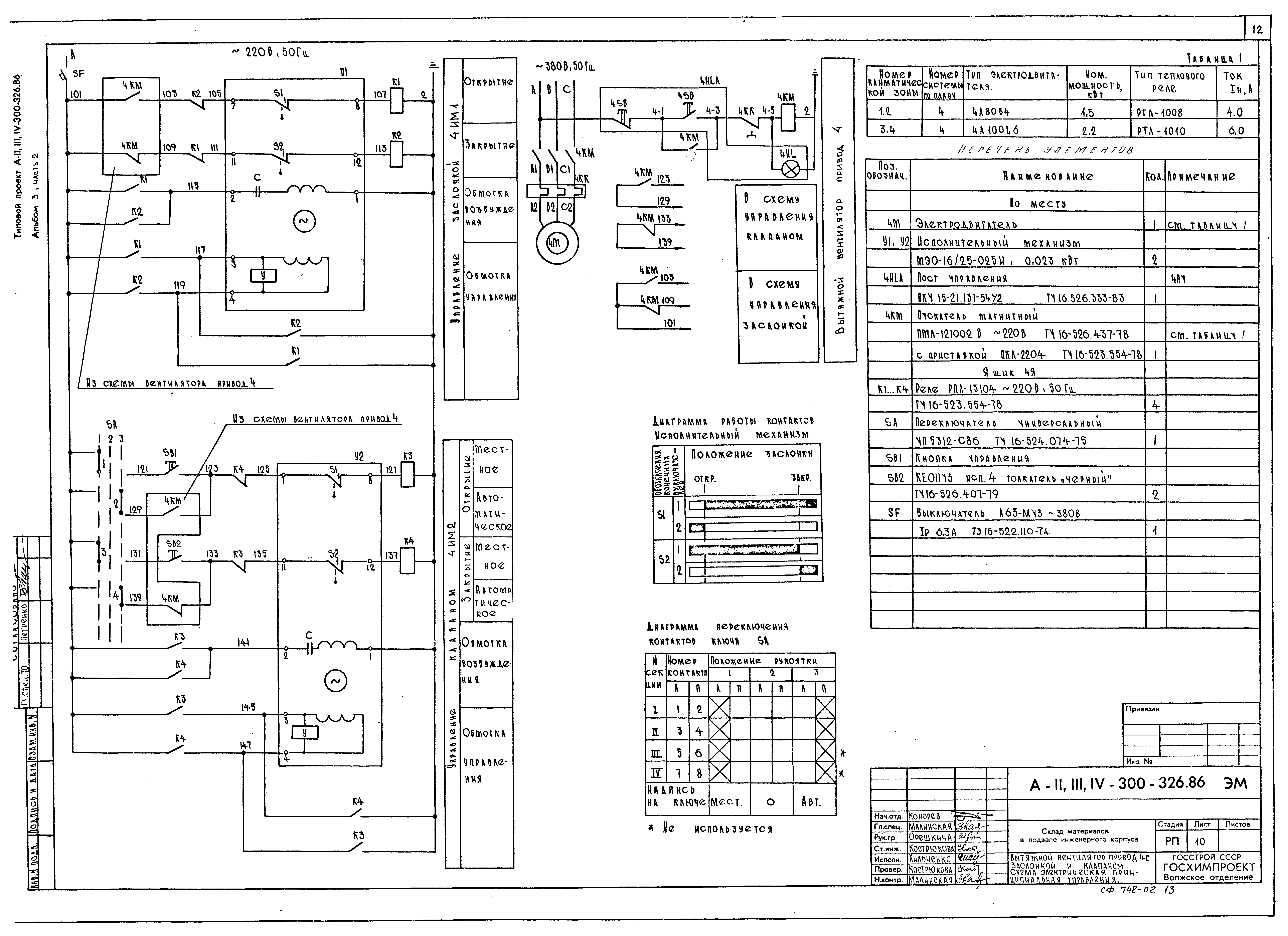 Типовой проект А-II,III,IV-300-326.86