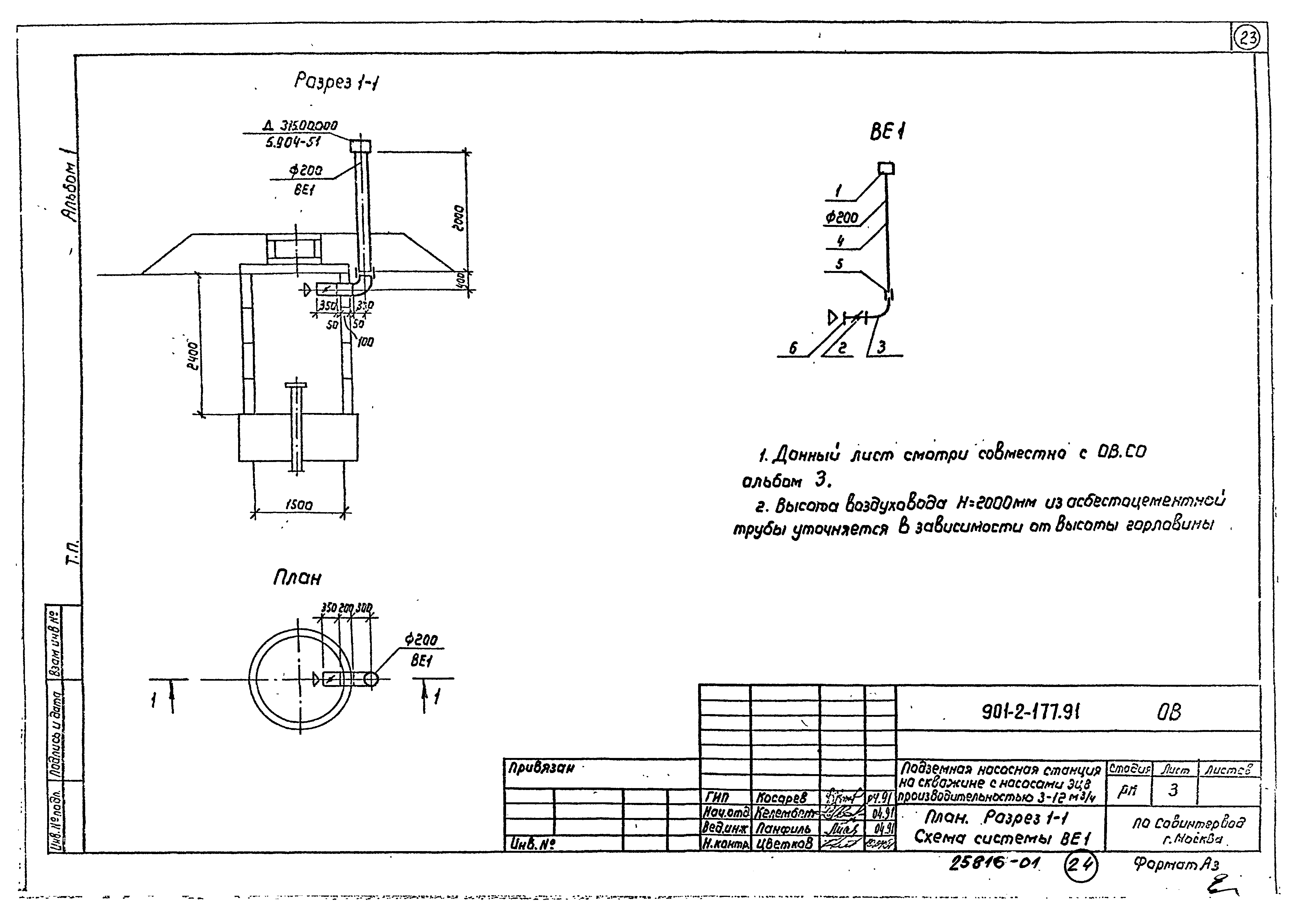 Типовой проект 901-2-177.91