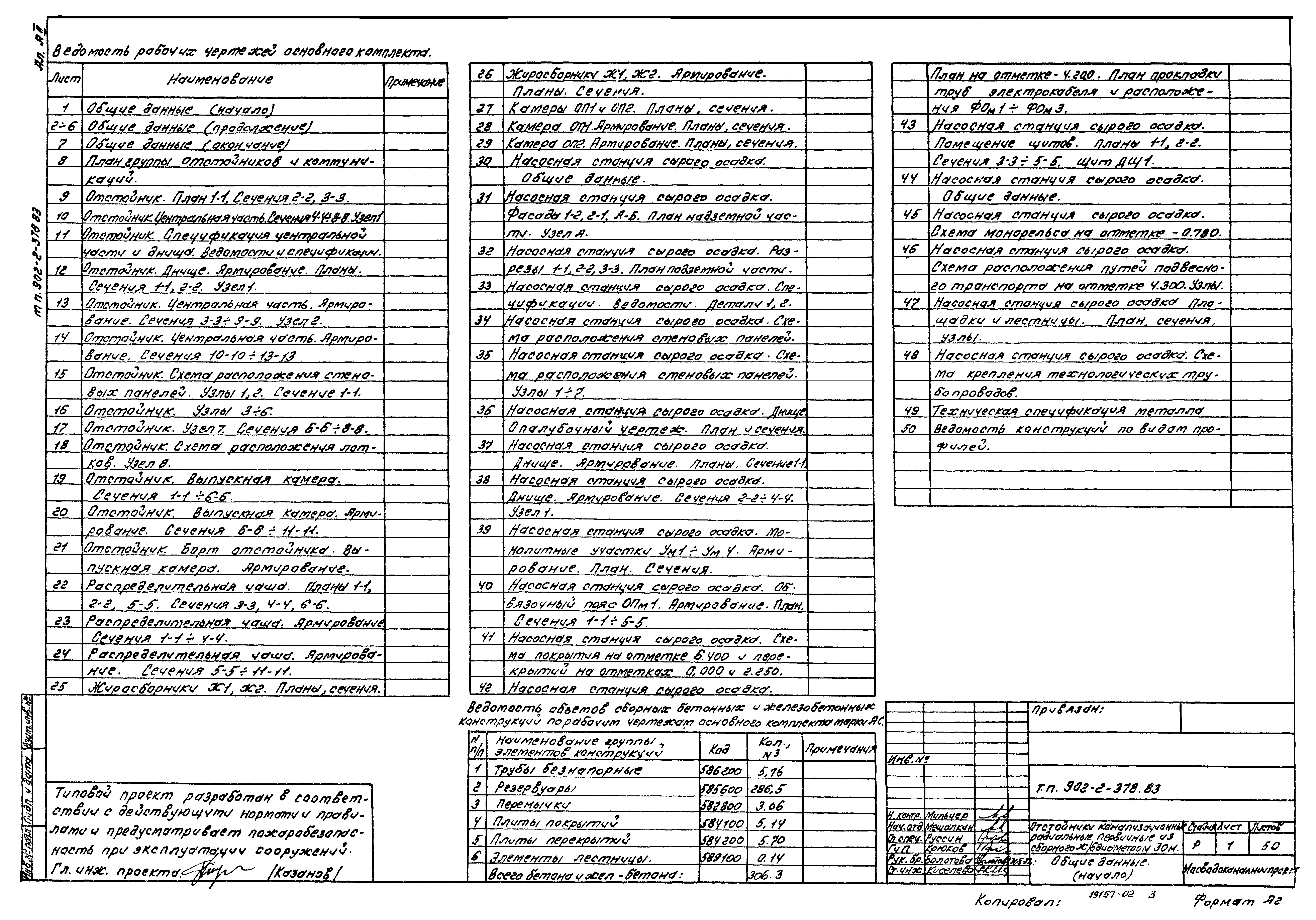 Типовой проект 902-2-378.83