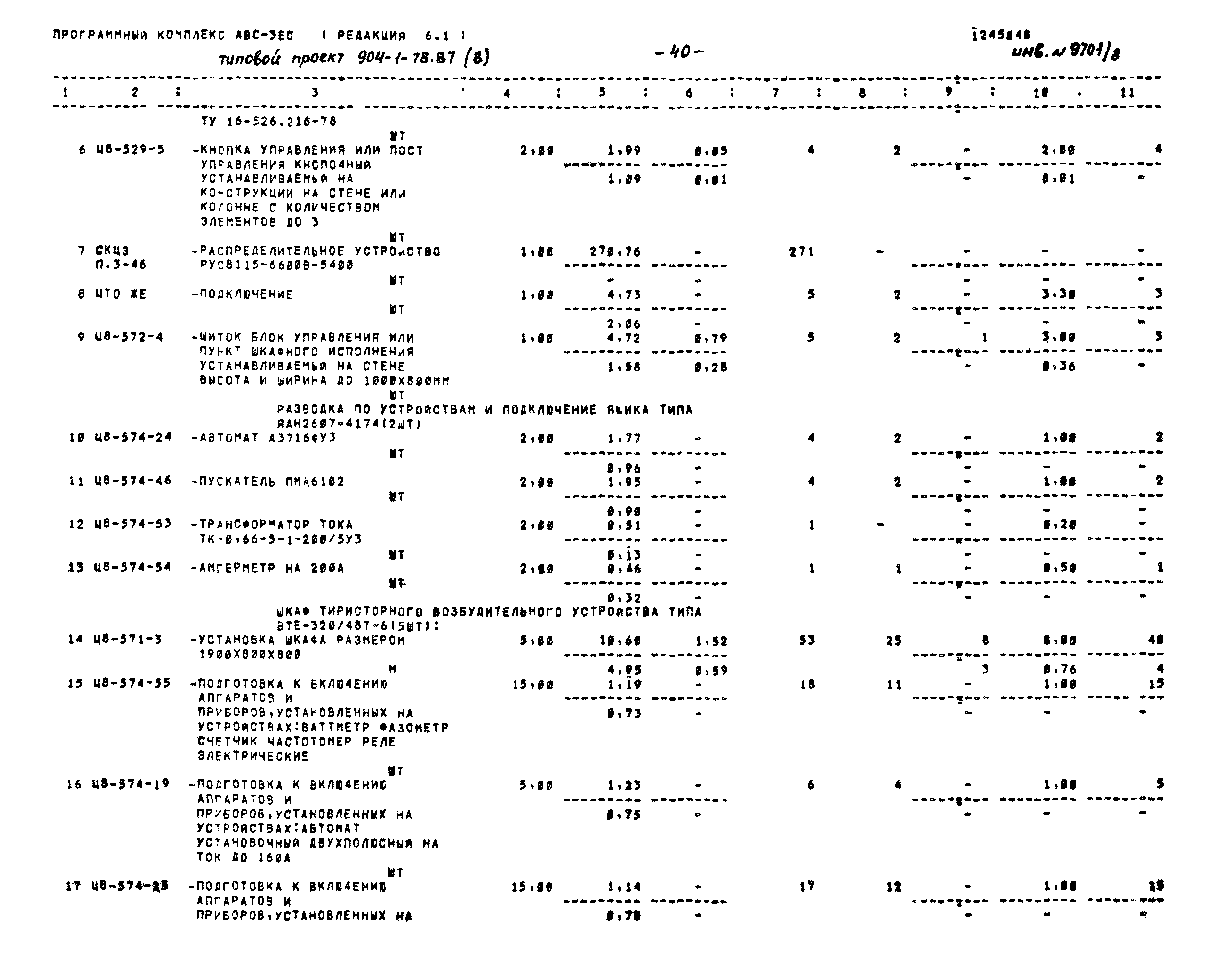 Типовой проект 904-1-78.87