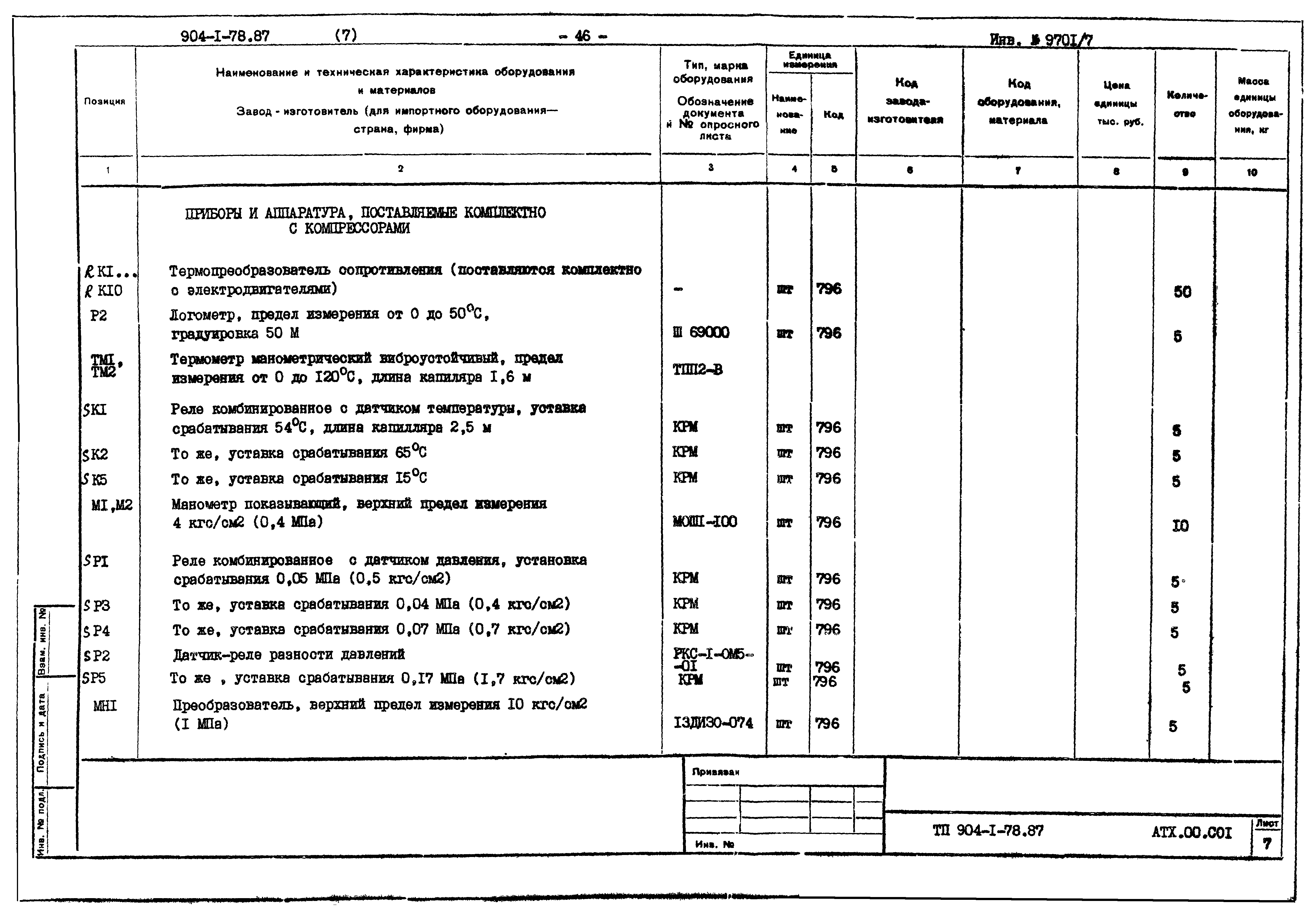 Типовой проект 904-1-78.87