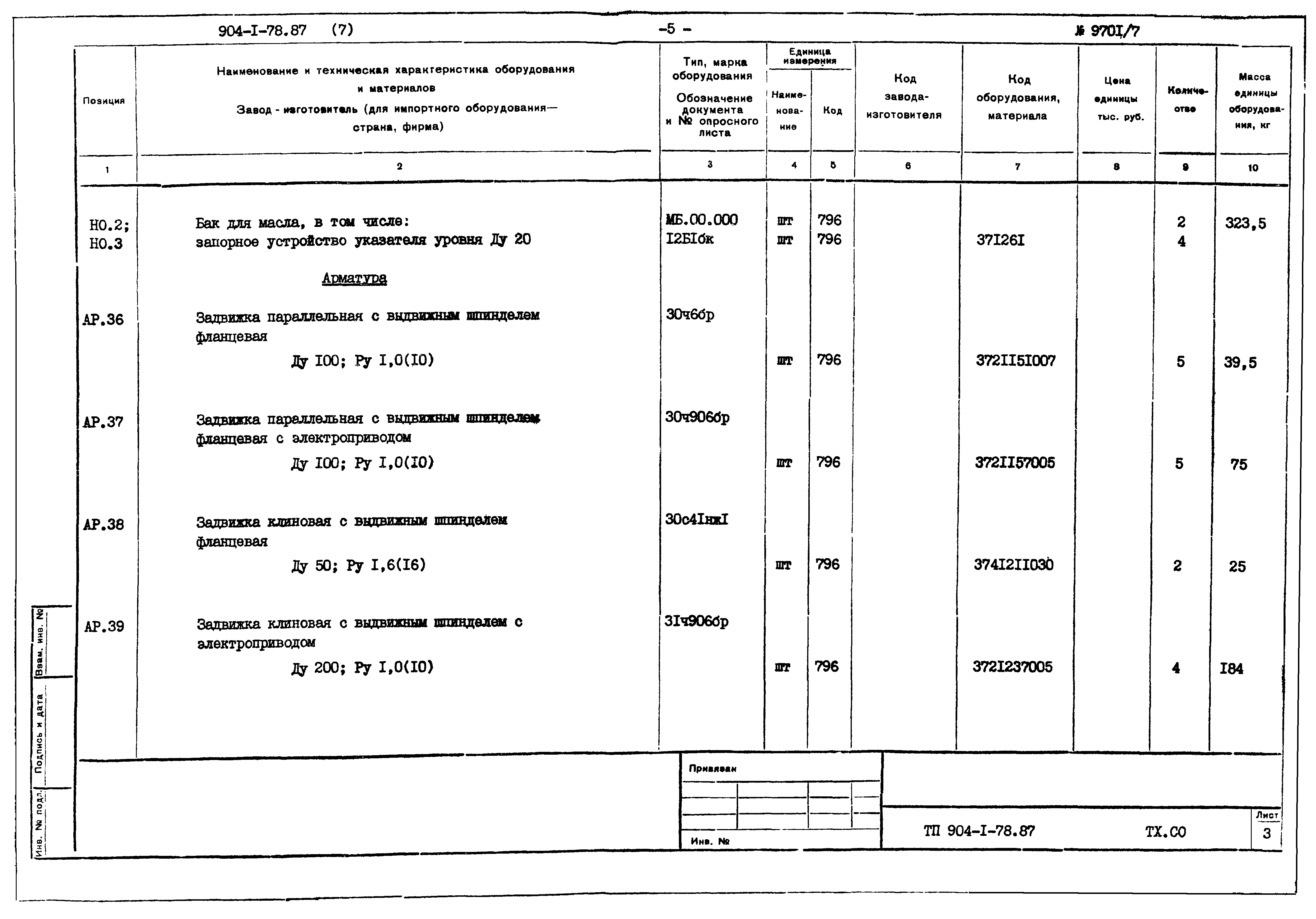 Типовой проект 904-1-78.87
