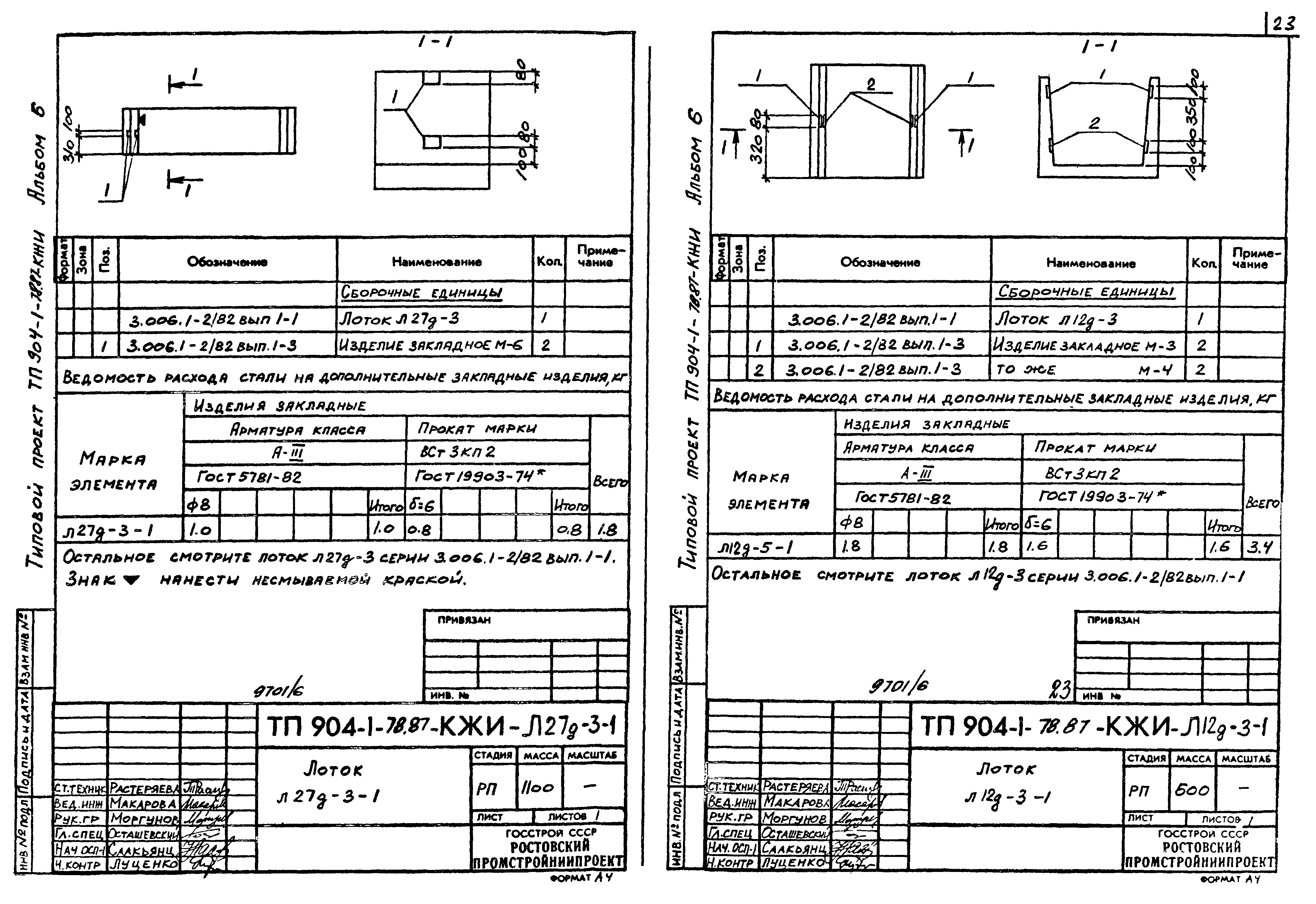 Типовой проект 904-1-78.87
