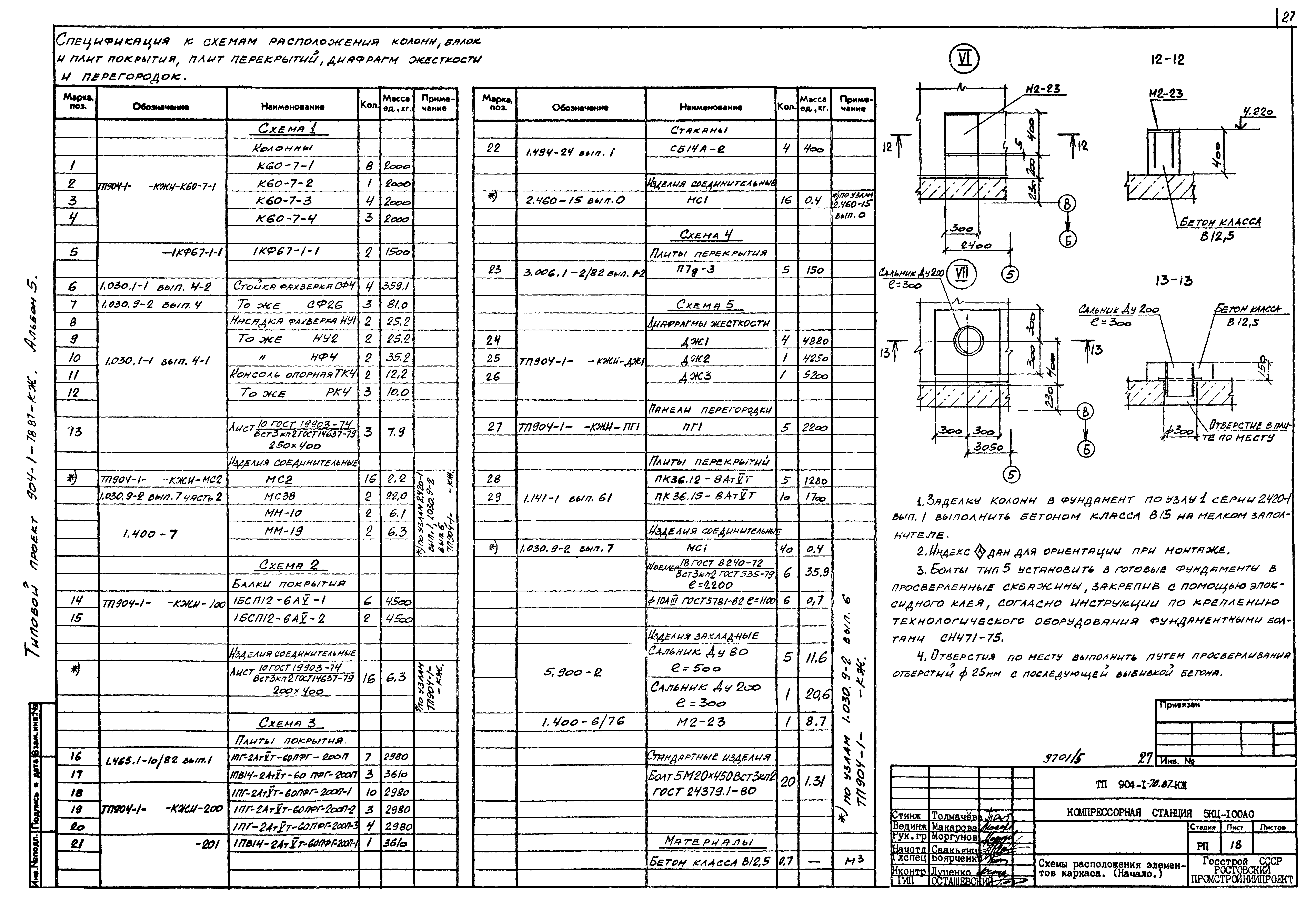 Типовой проект 904-1-78.87
