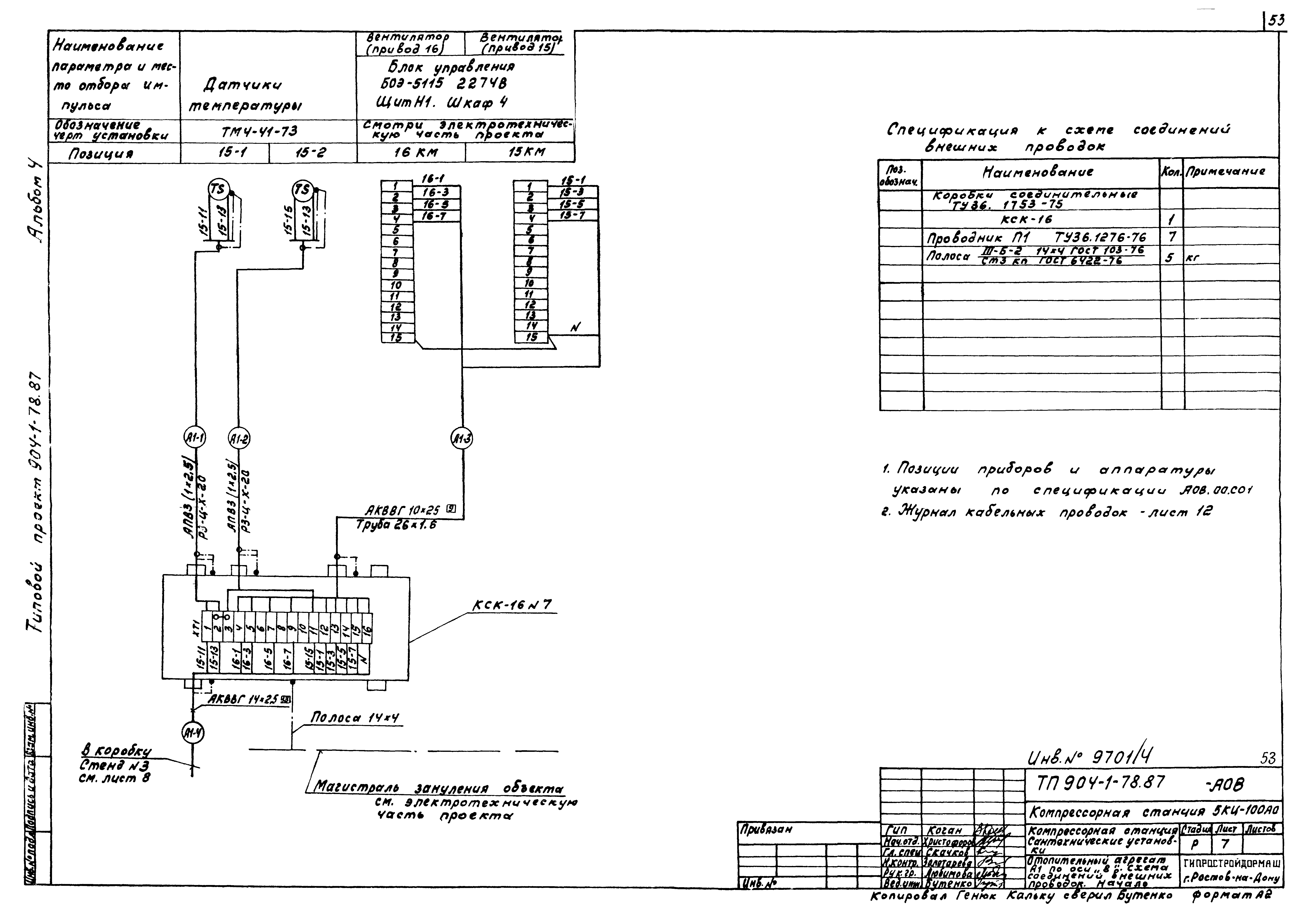 Типовой проект 904-1-78.87