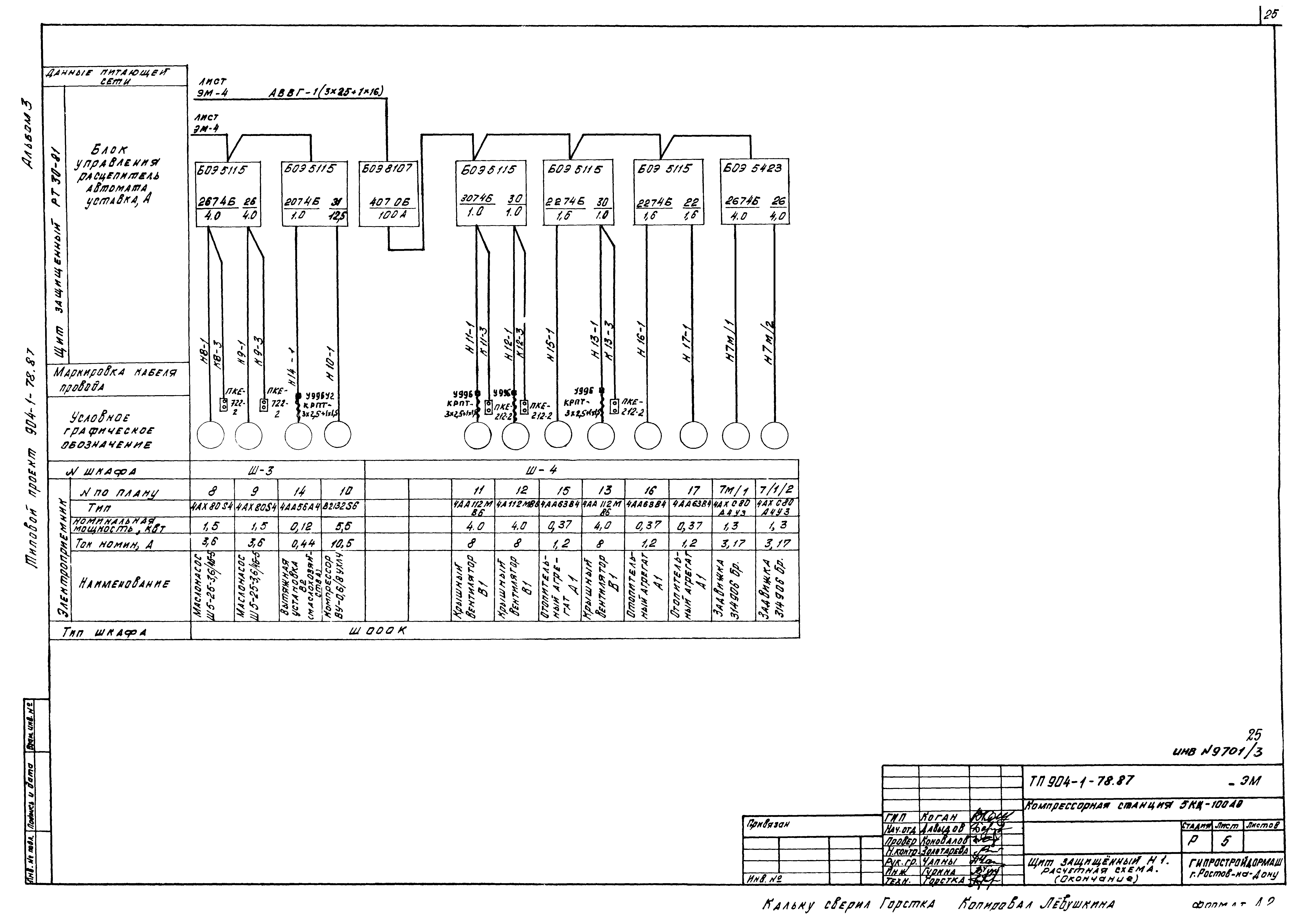 Типовой проект 904-1-78.87