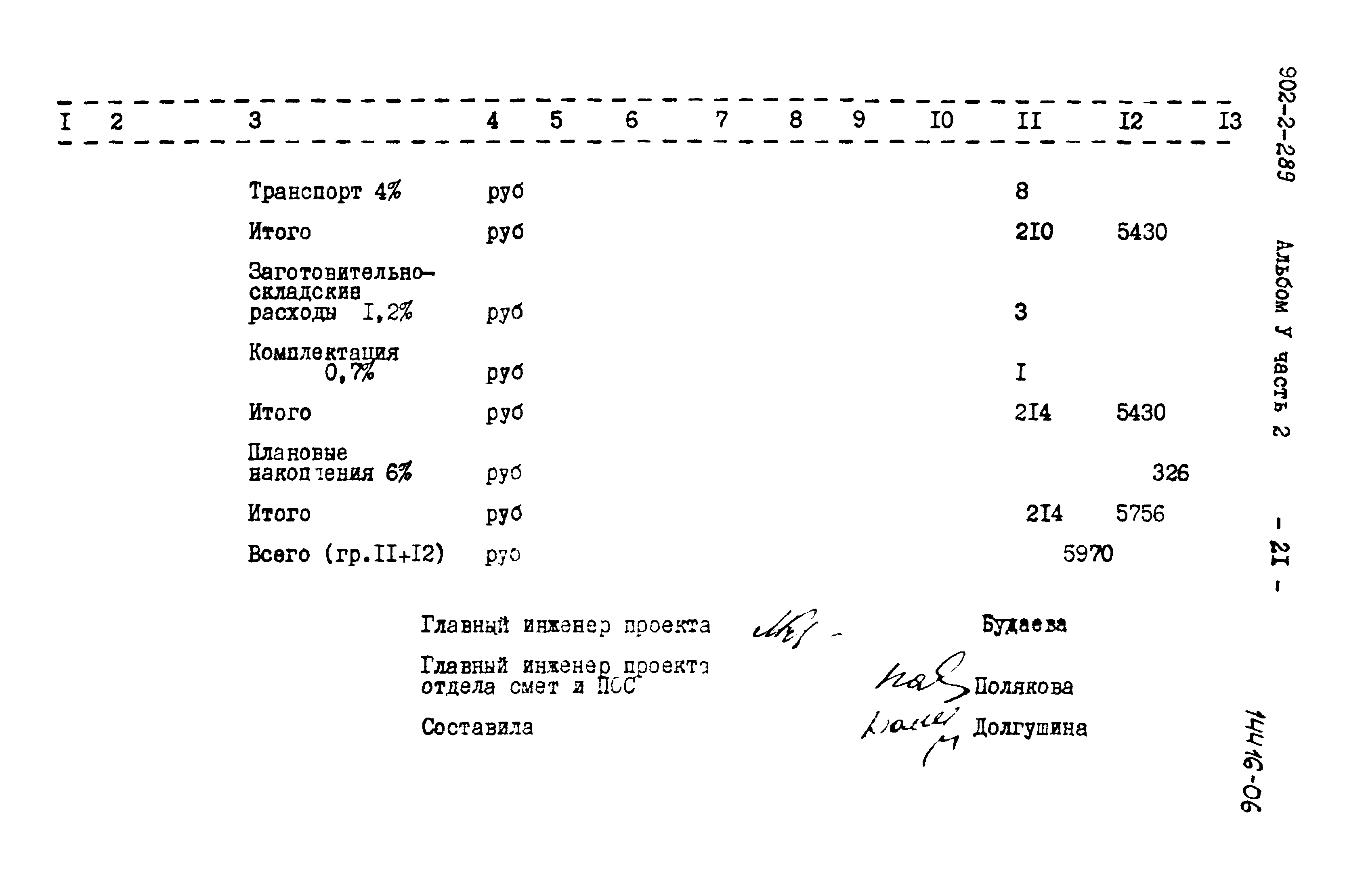 Типовой проект 902-2-289