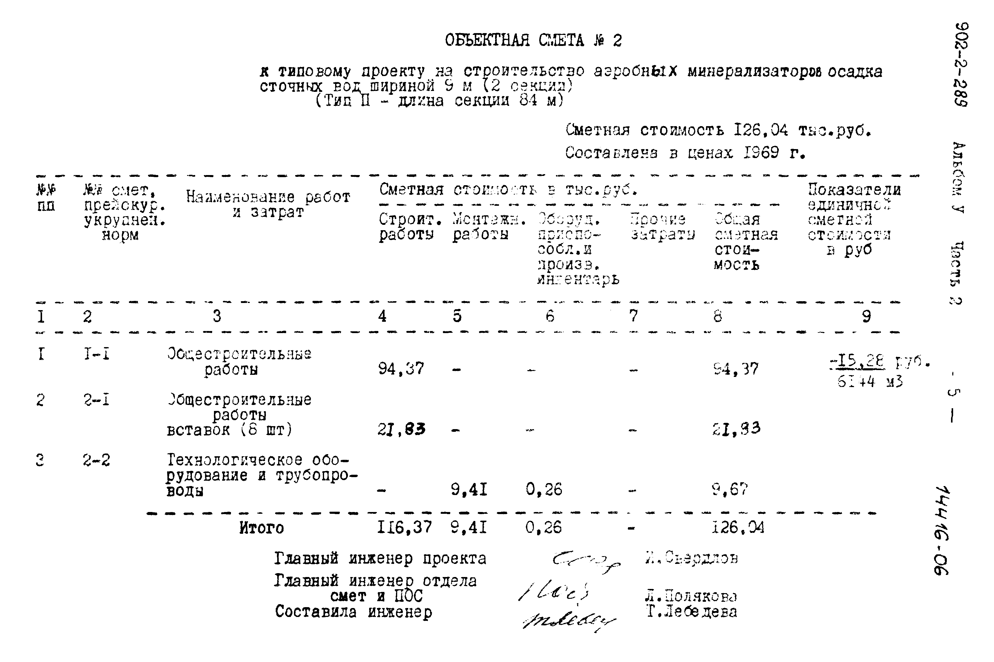 Типовой проект 902-2-289