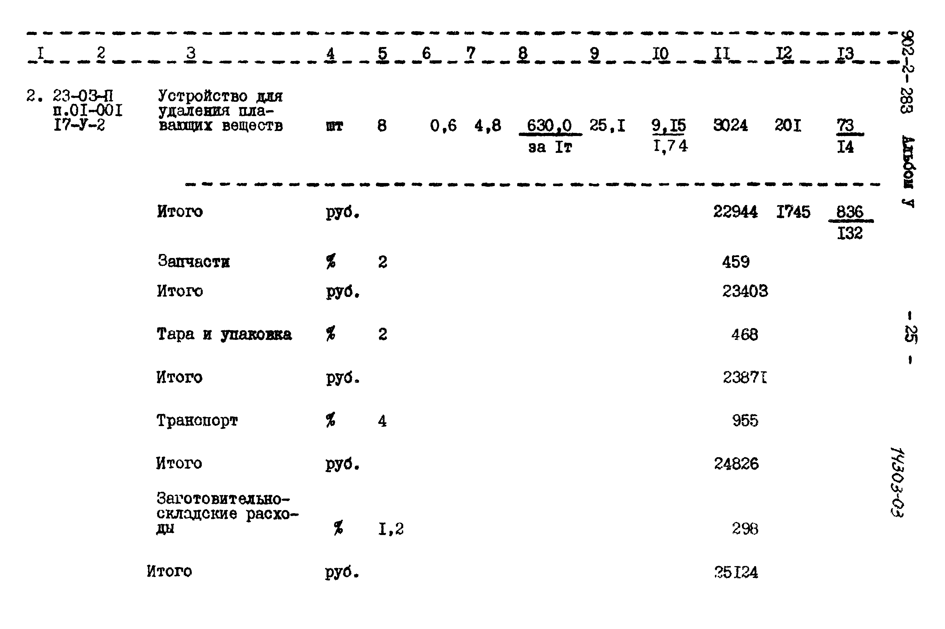 Типовой проект 902-2-283