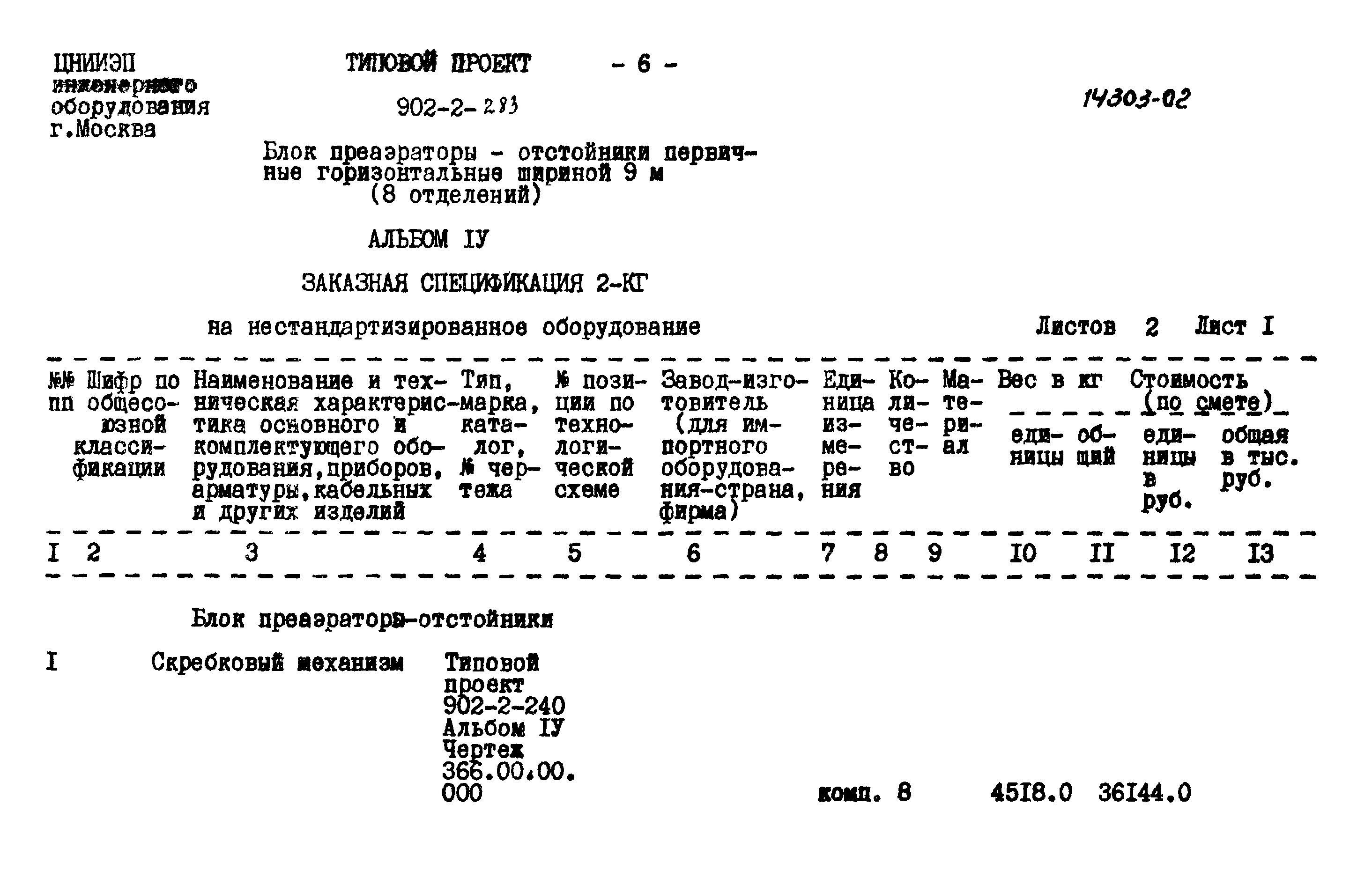 Типовой проект 902-2-283