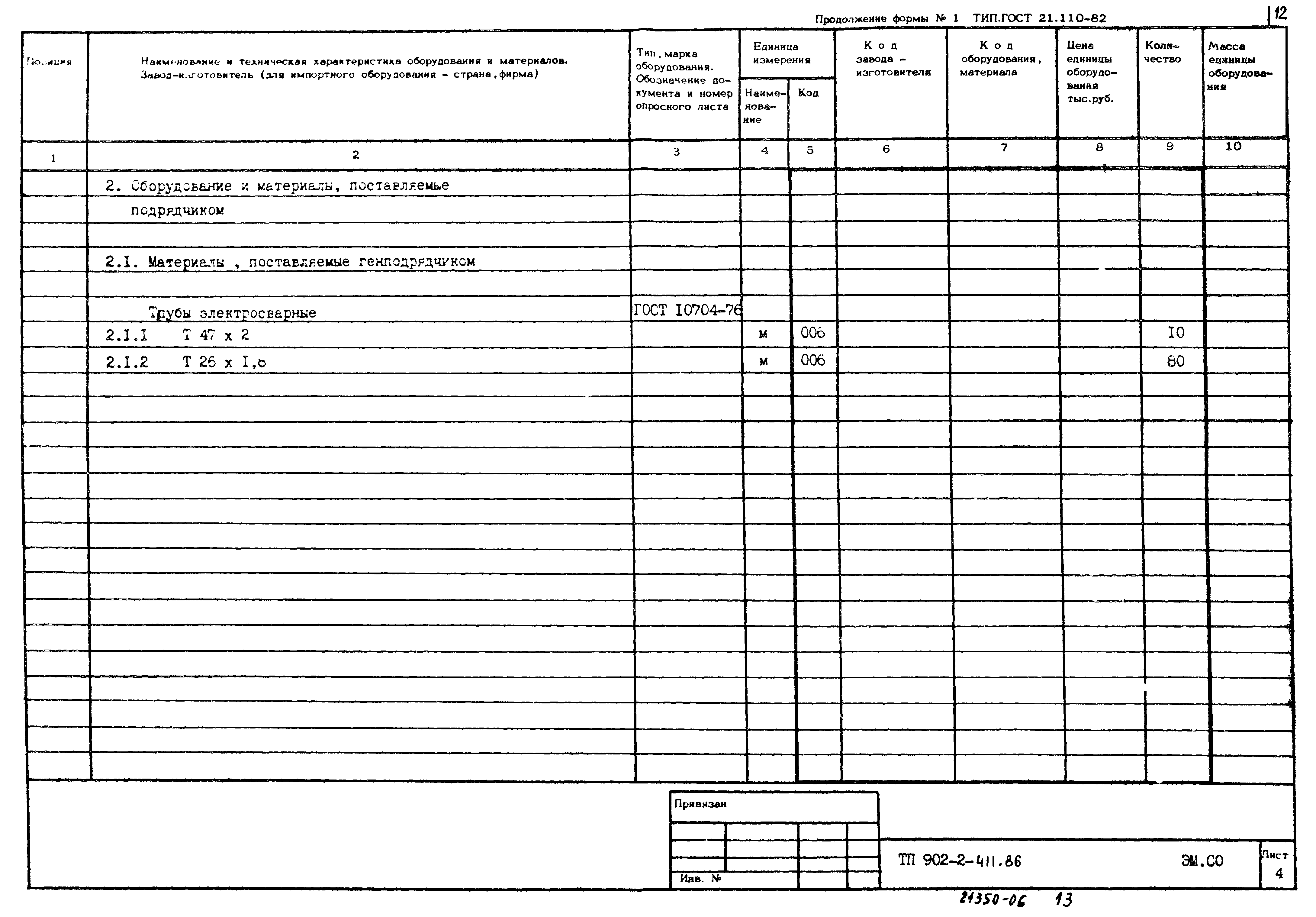 Типовой проект 902-2-411.86