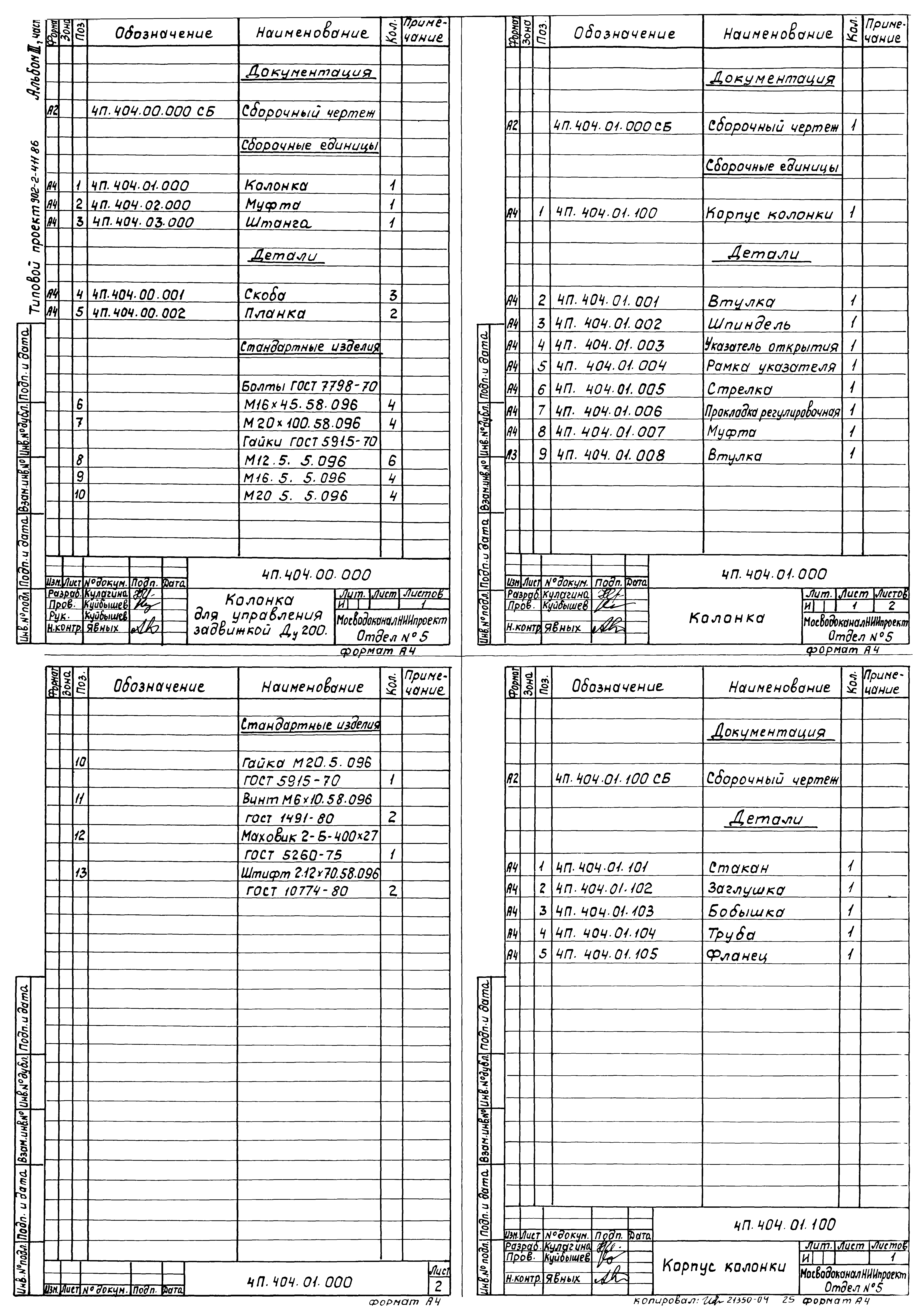 Типовой проект 902-2-411.86