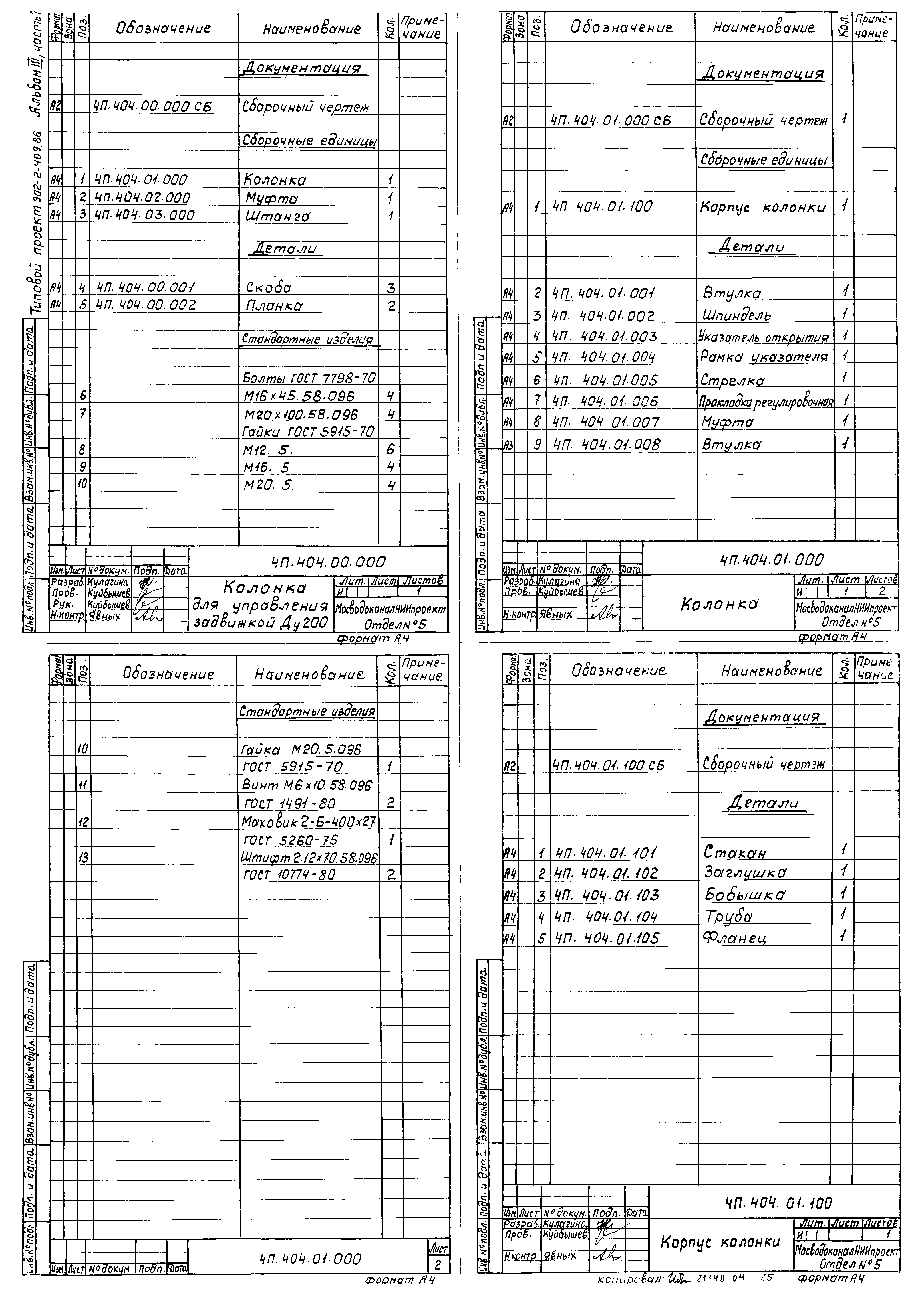 Типовой проект 902-2-410.86