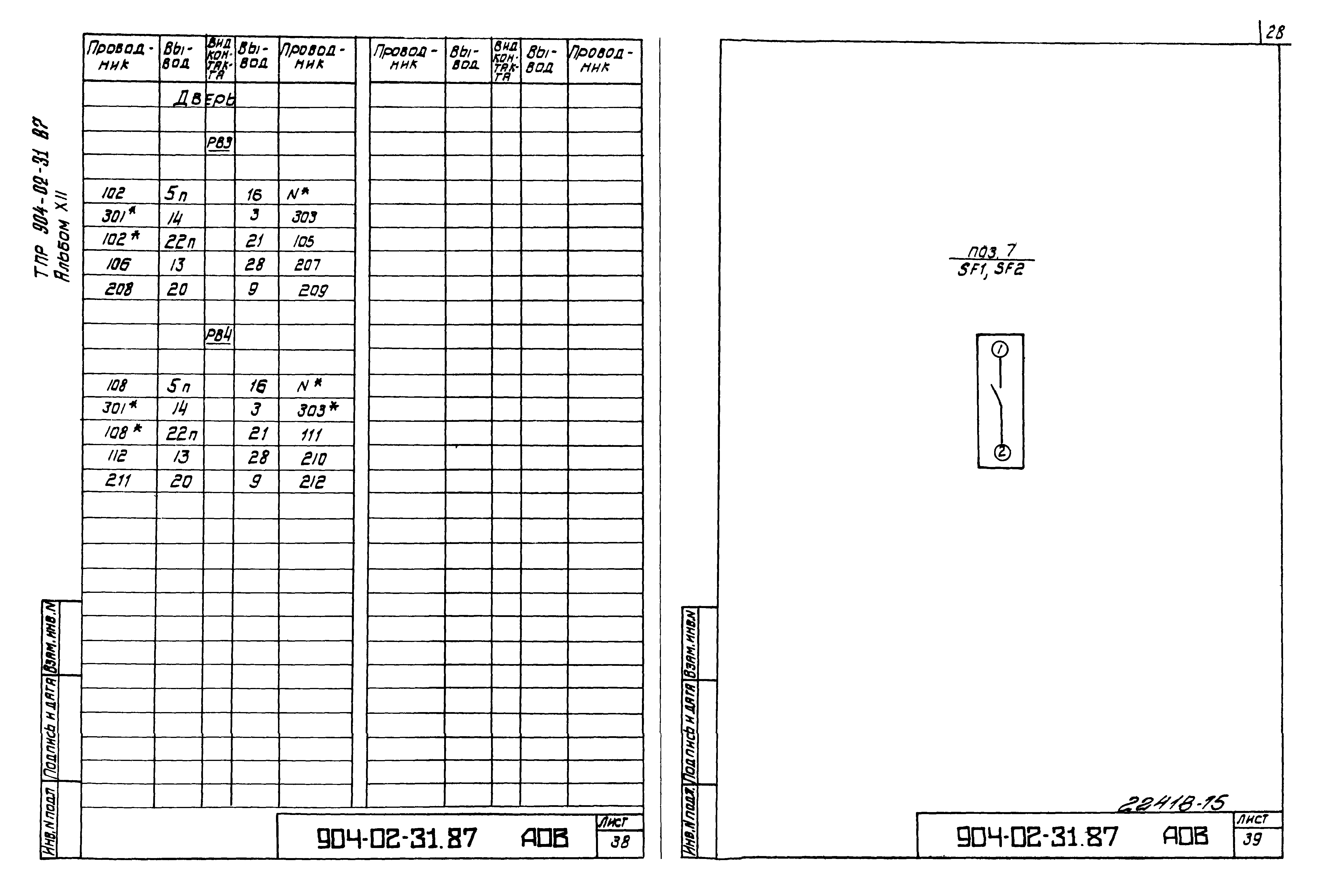 Типовые материалы для проектирования 904-02-31.87