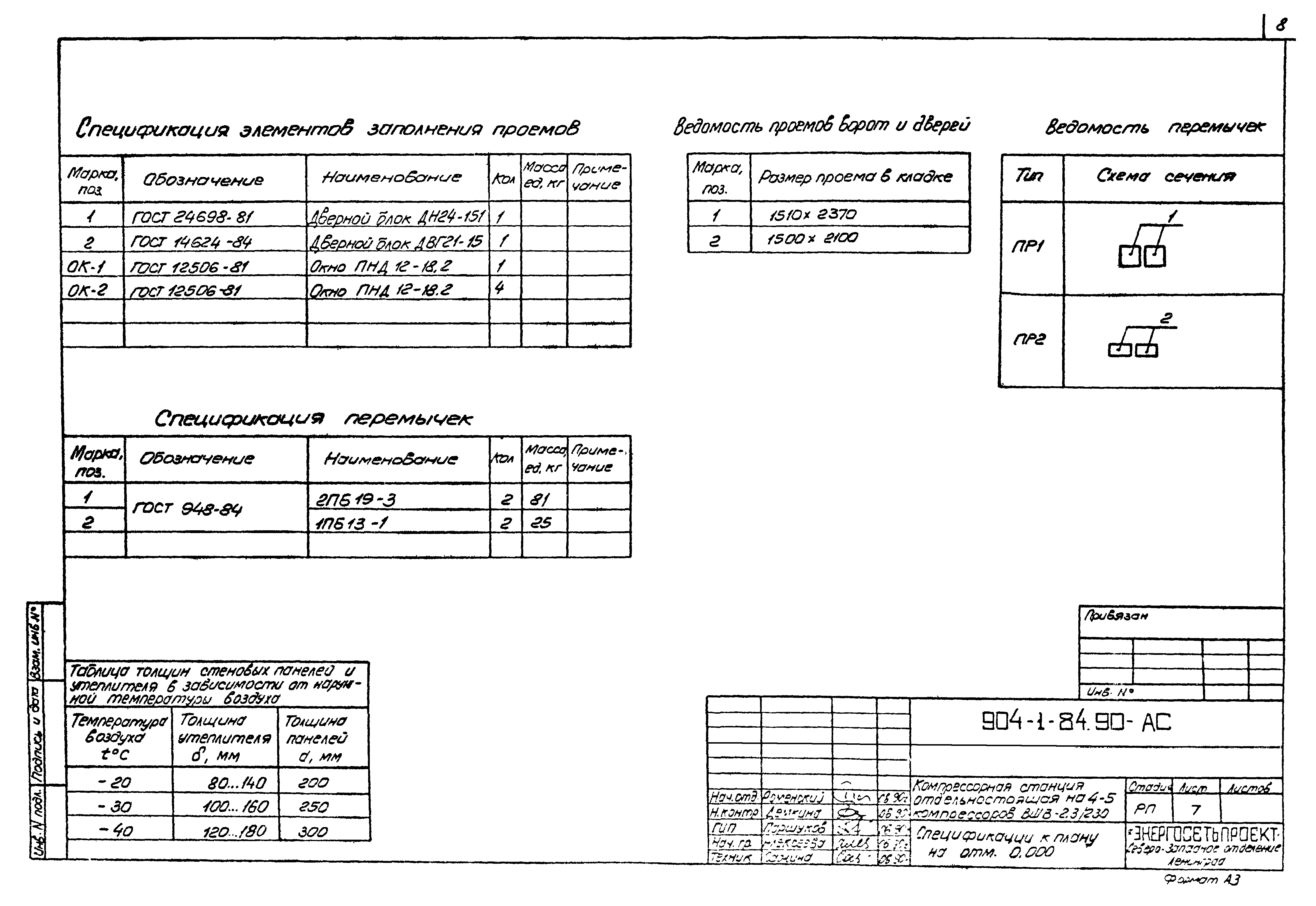 Типовой проект 904-1-84.90