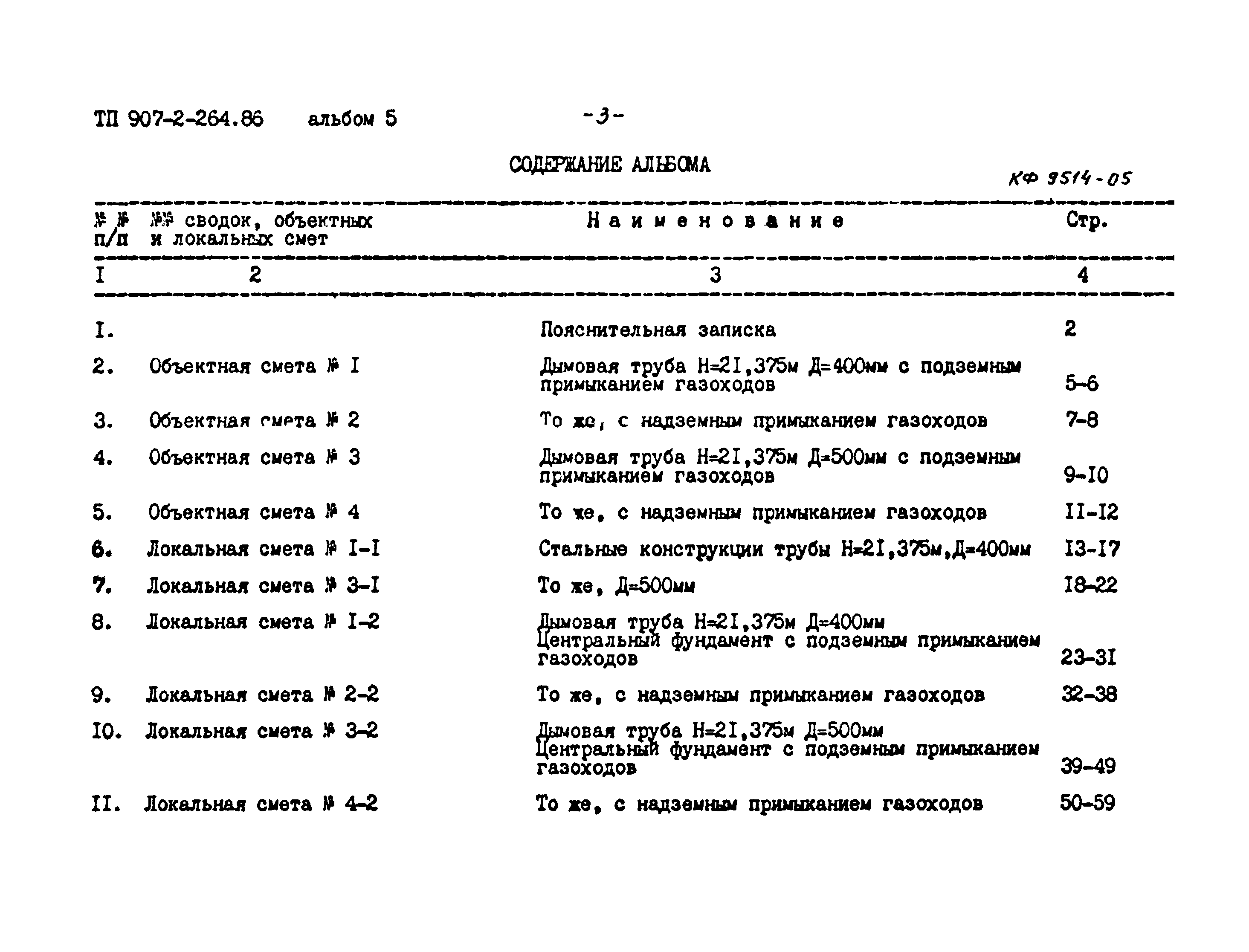 Типовой проект 907-2-264.86