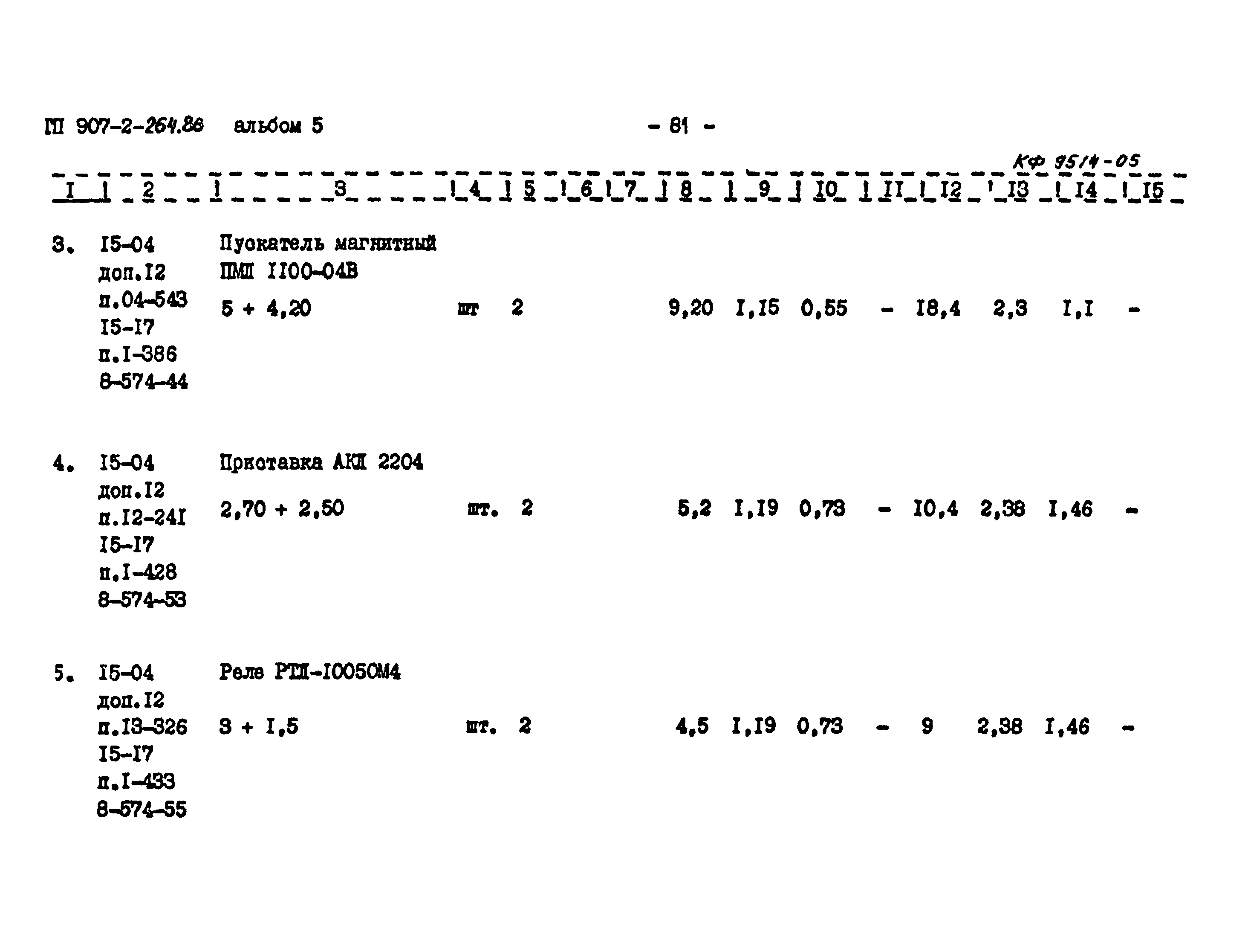 Типовой проект 907-2-264.86