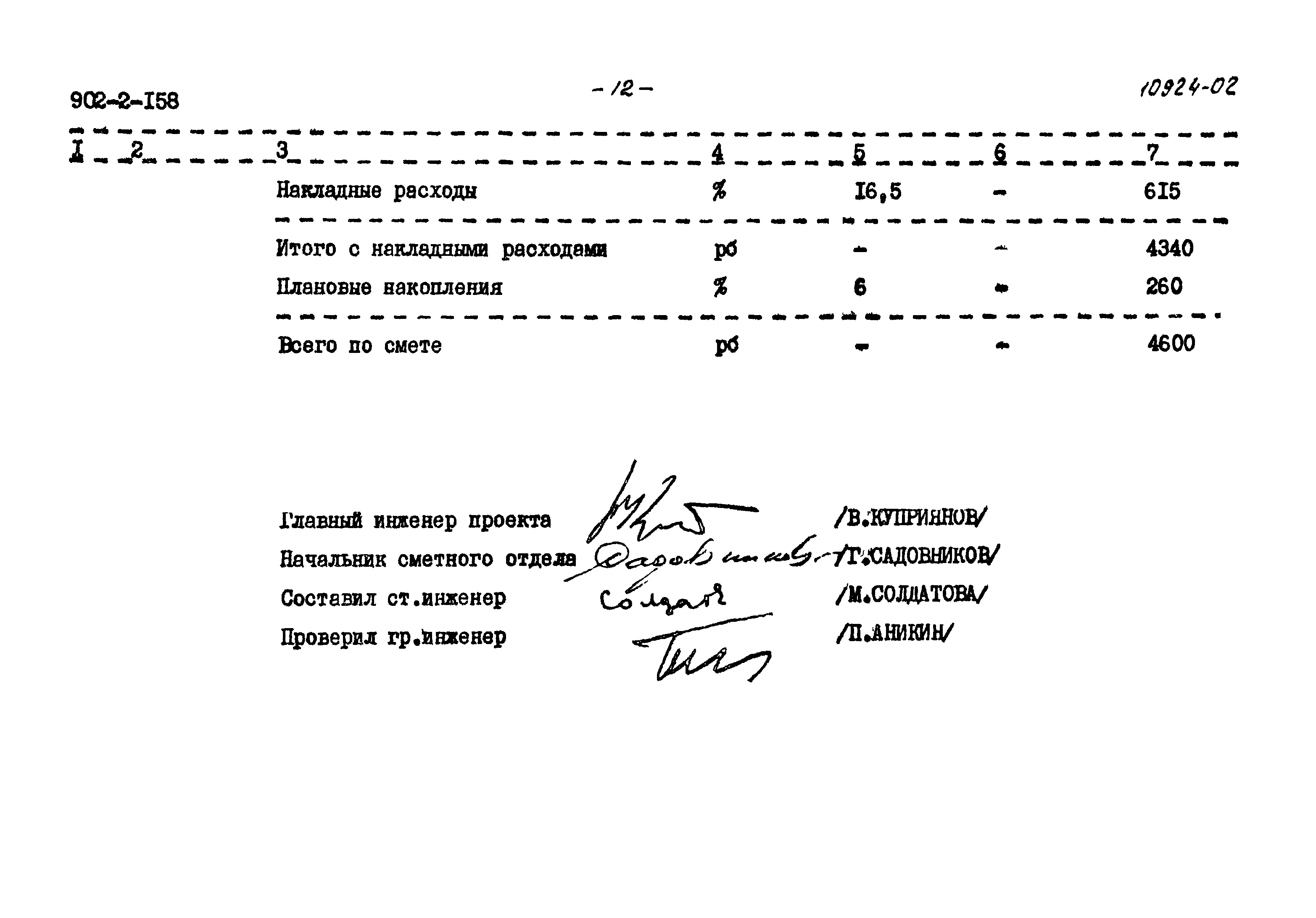 Типовой проект 902-2-158