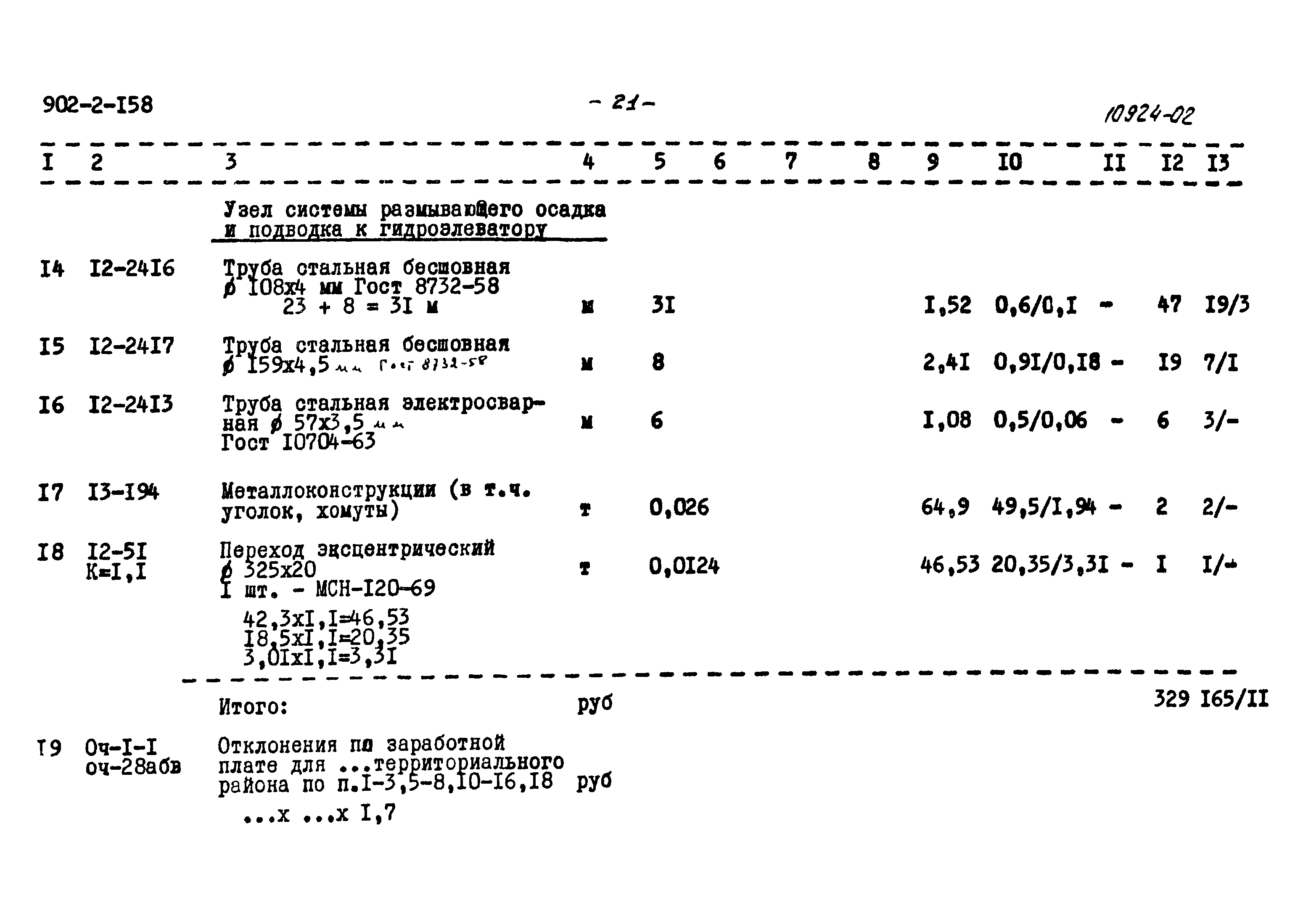 Типовой проект 902-2-158
