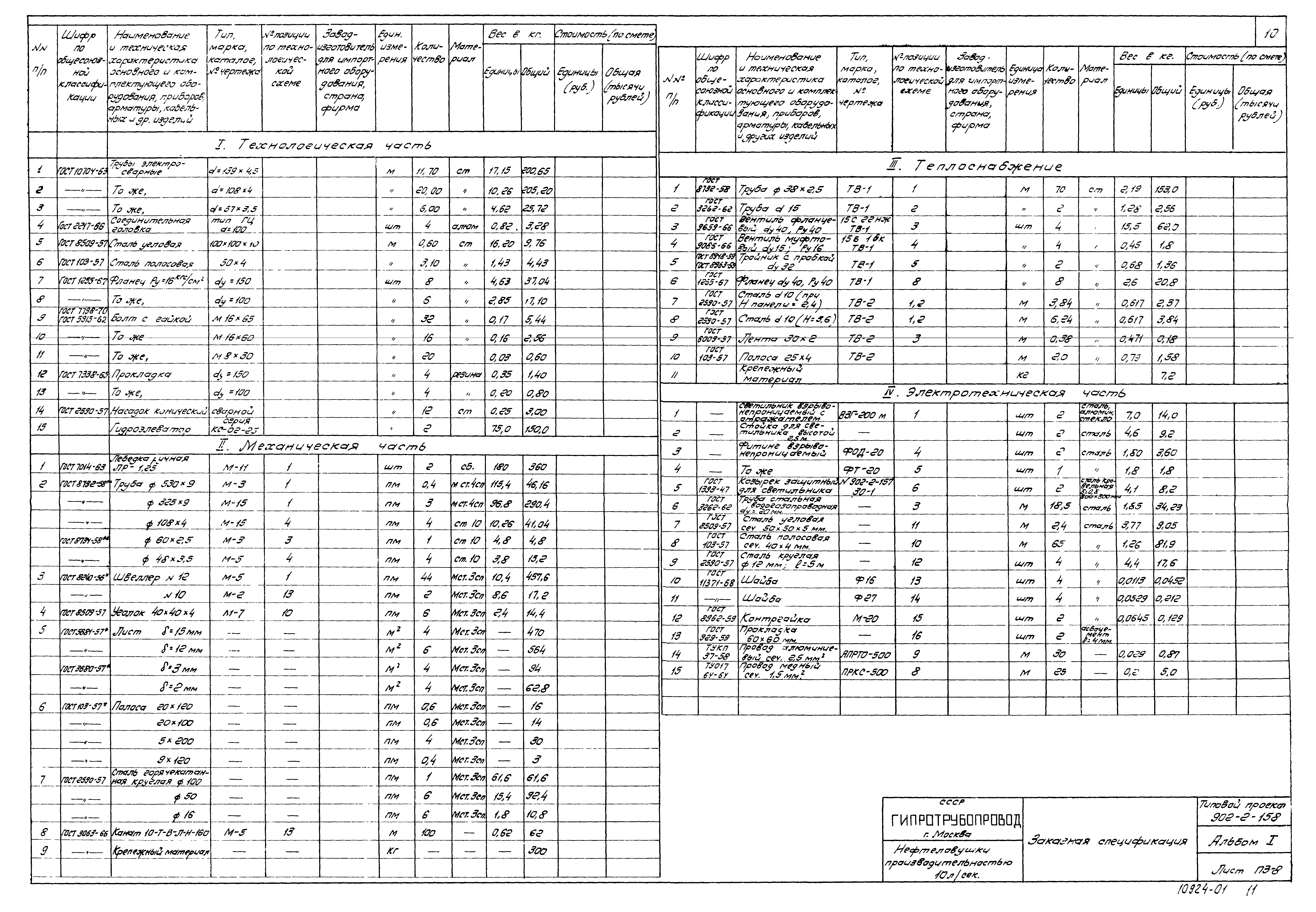 Типовой проект 902-2-158