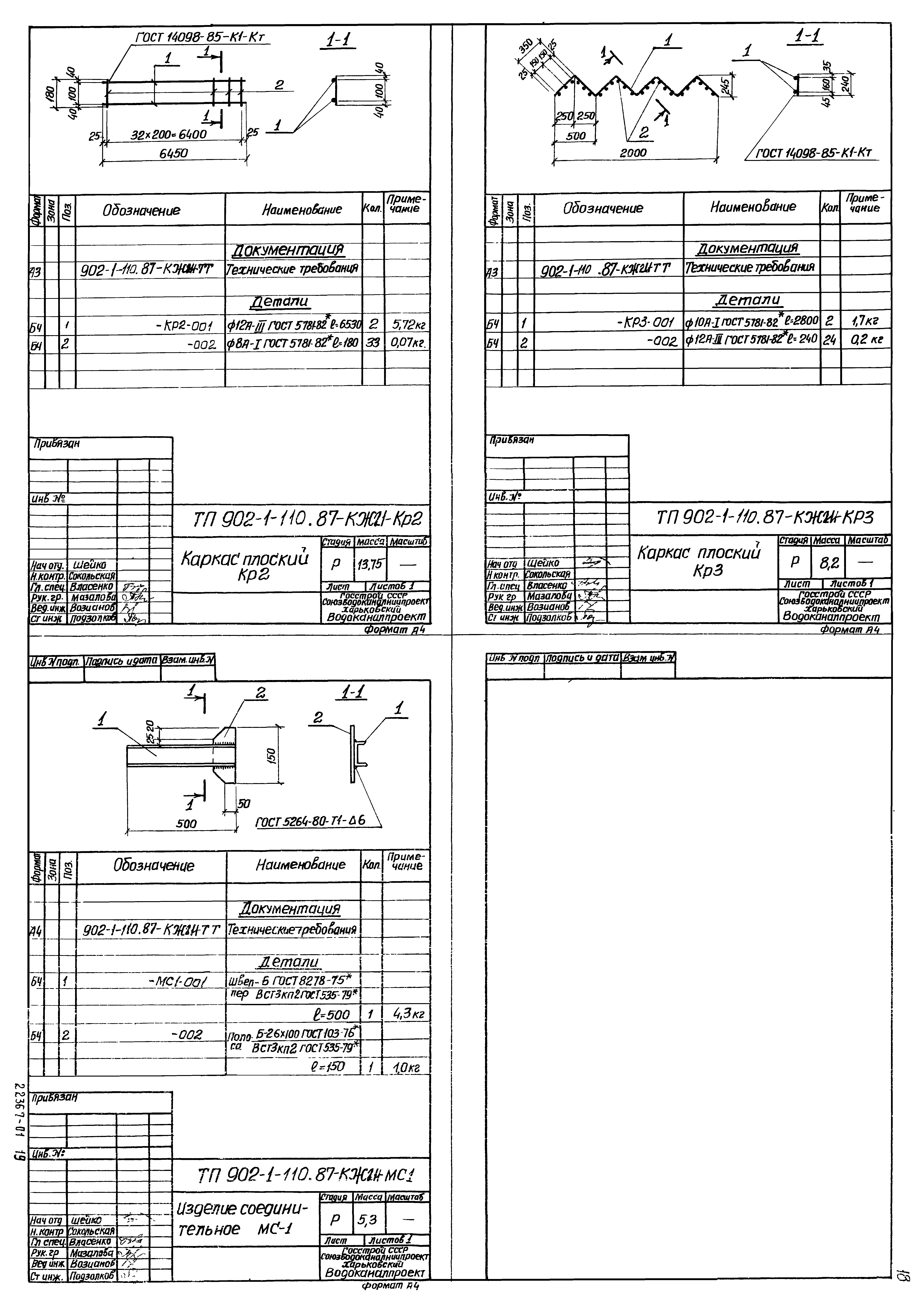 Типовой проект 902-1-110.87