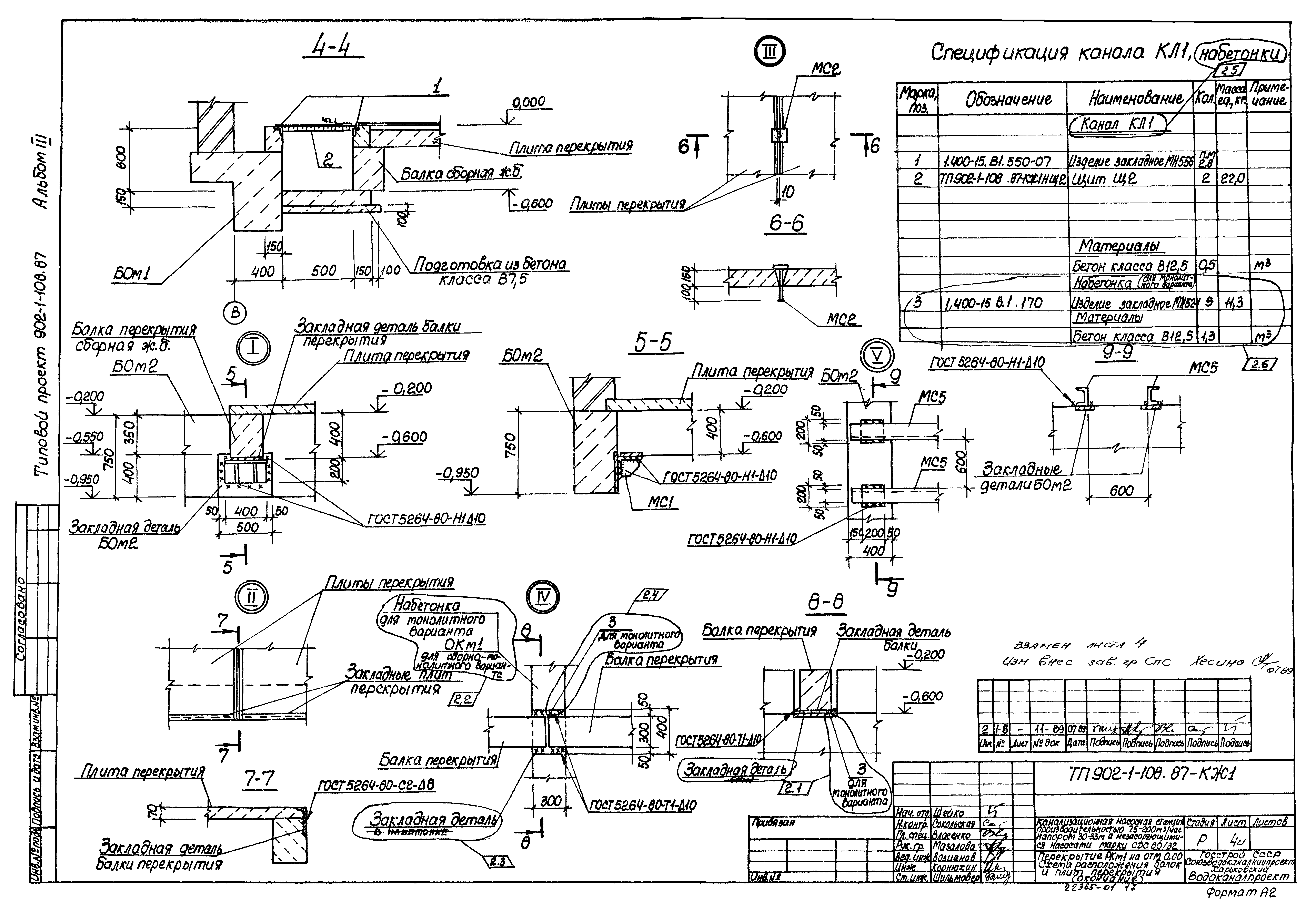 Типовой проект 902-1-110.87