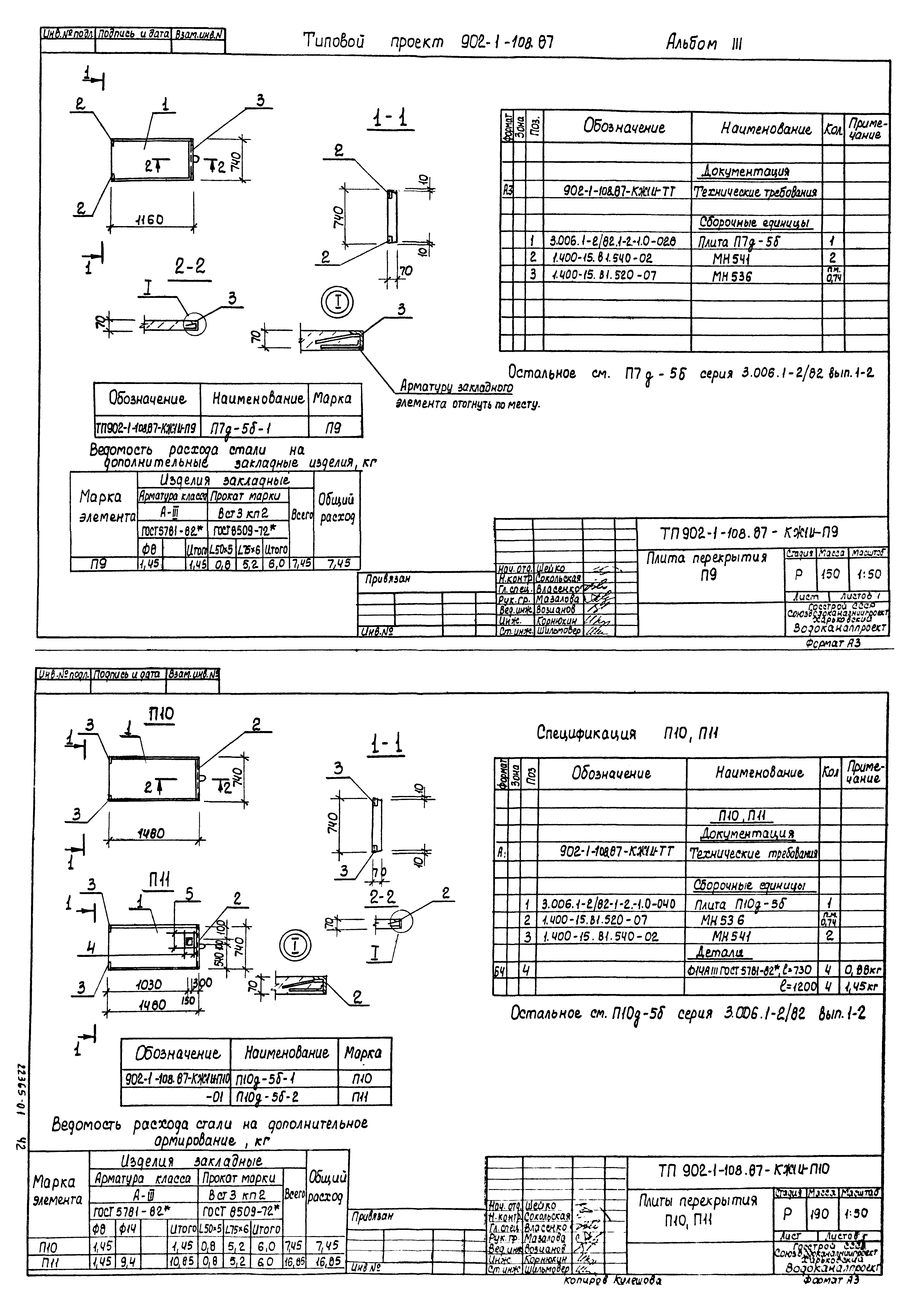 Типовой проект 902-1-110.87