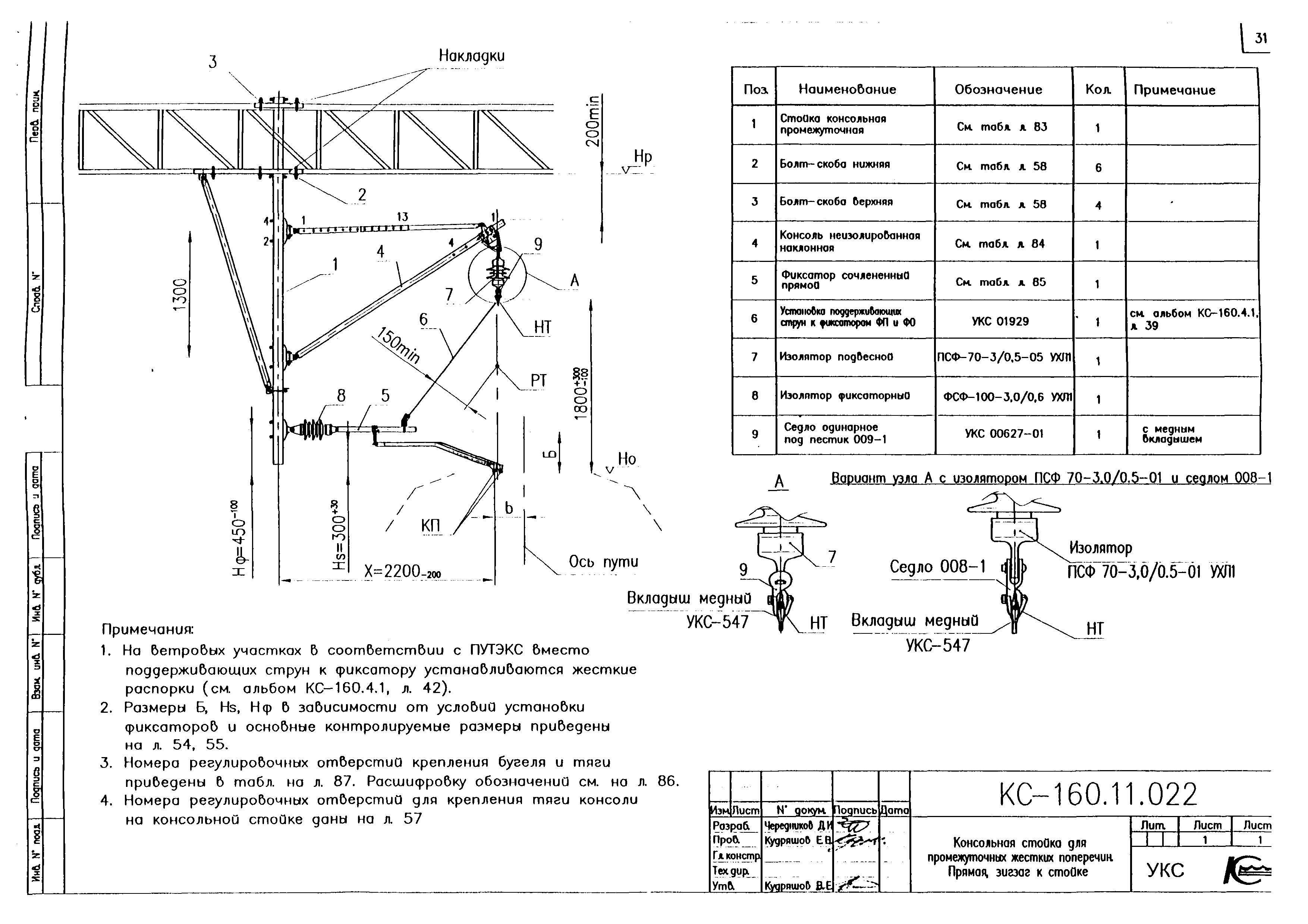 Типовой проект КС-160.11