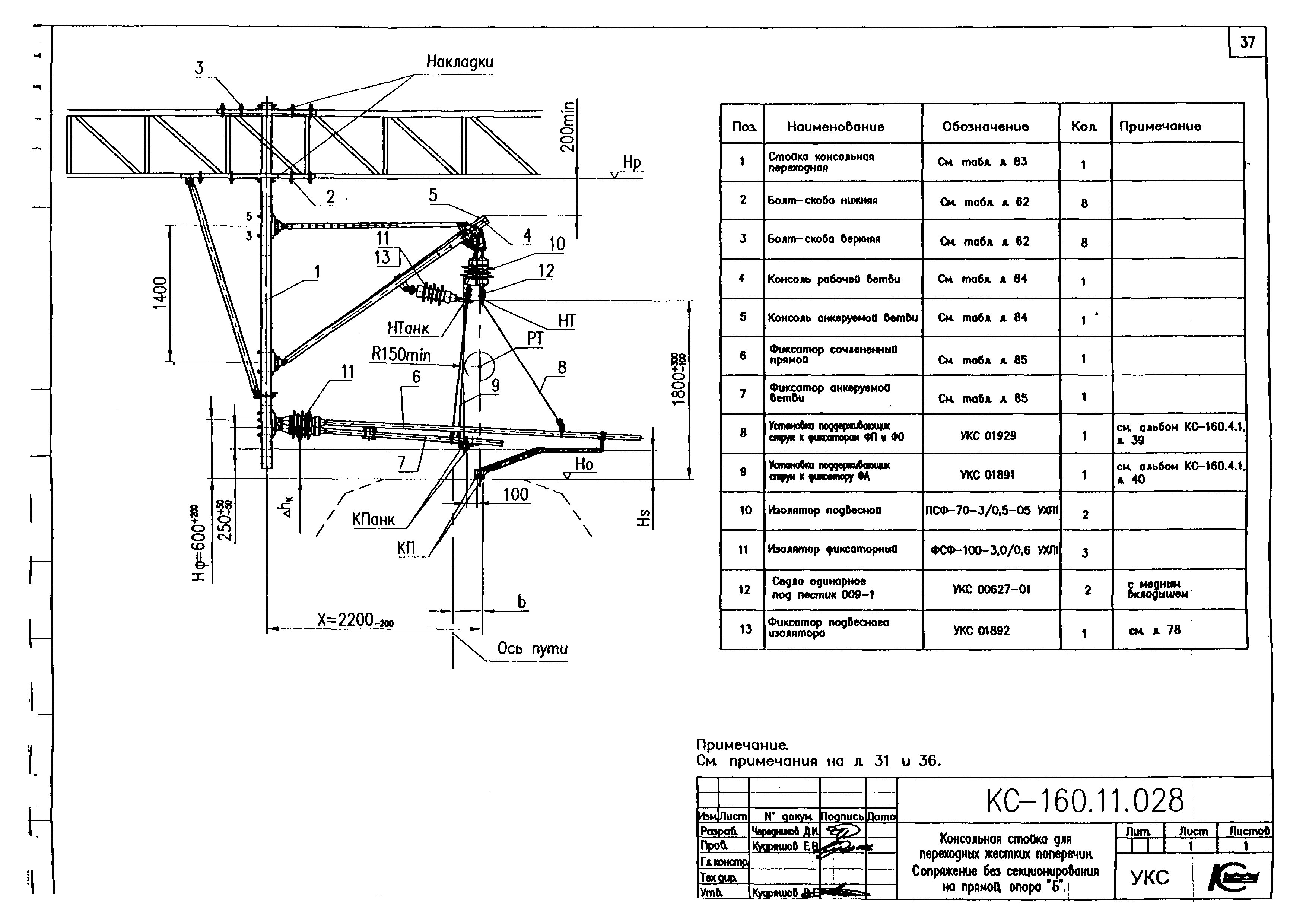 Типовой проект КС-160.11