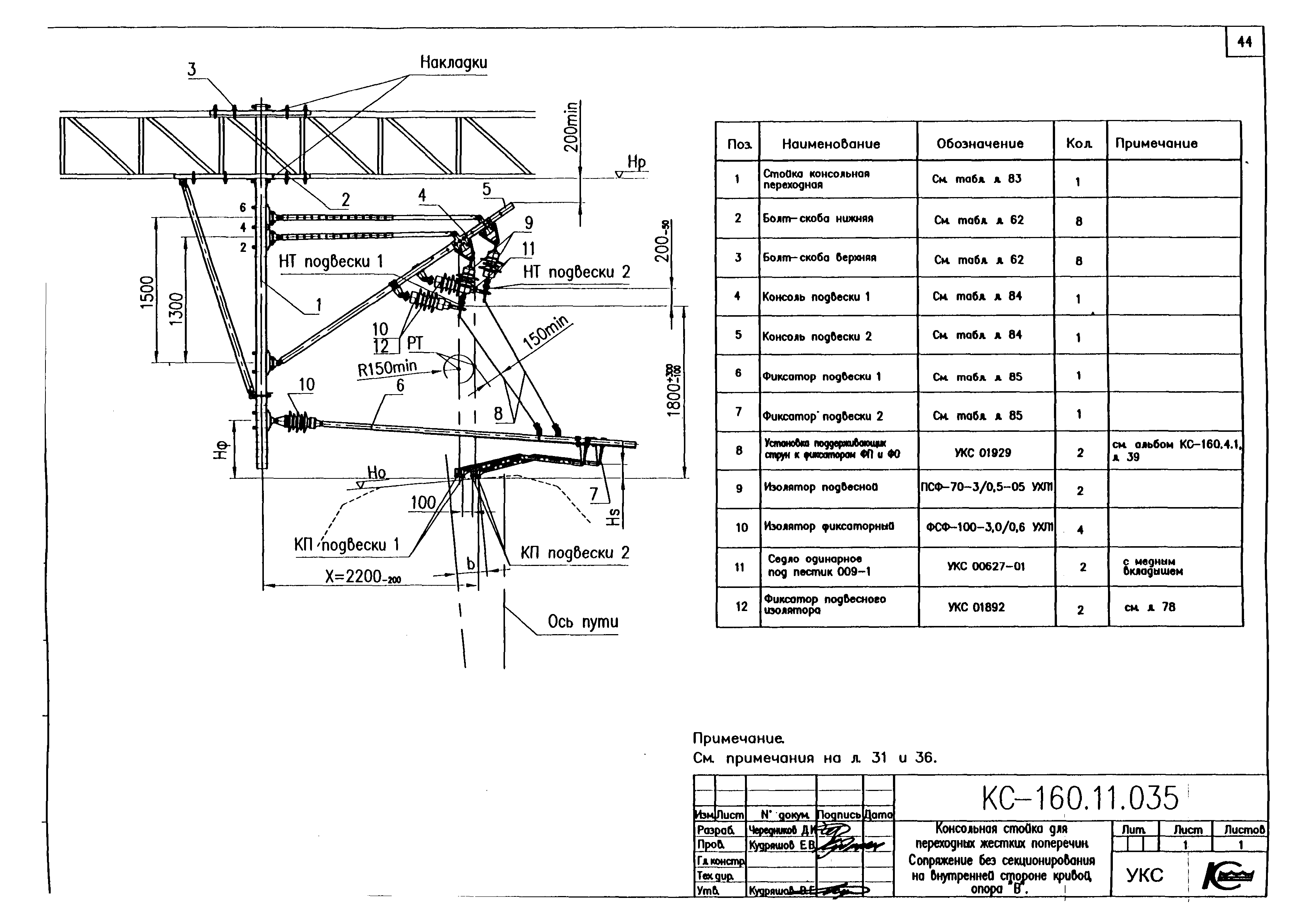 Типовой проект КС-160.11