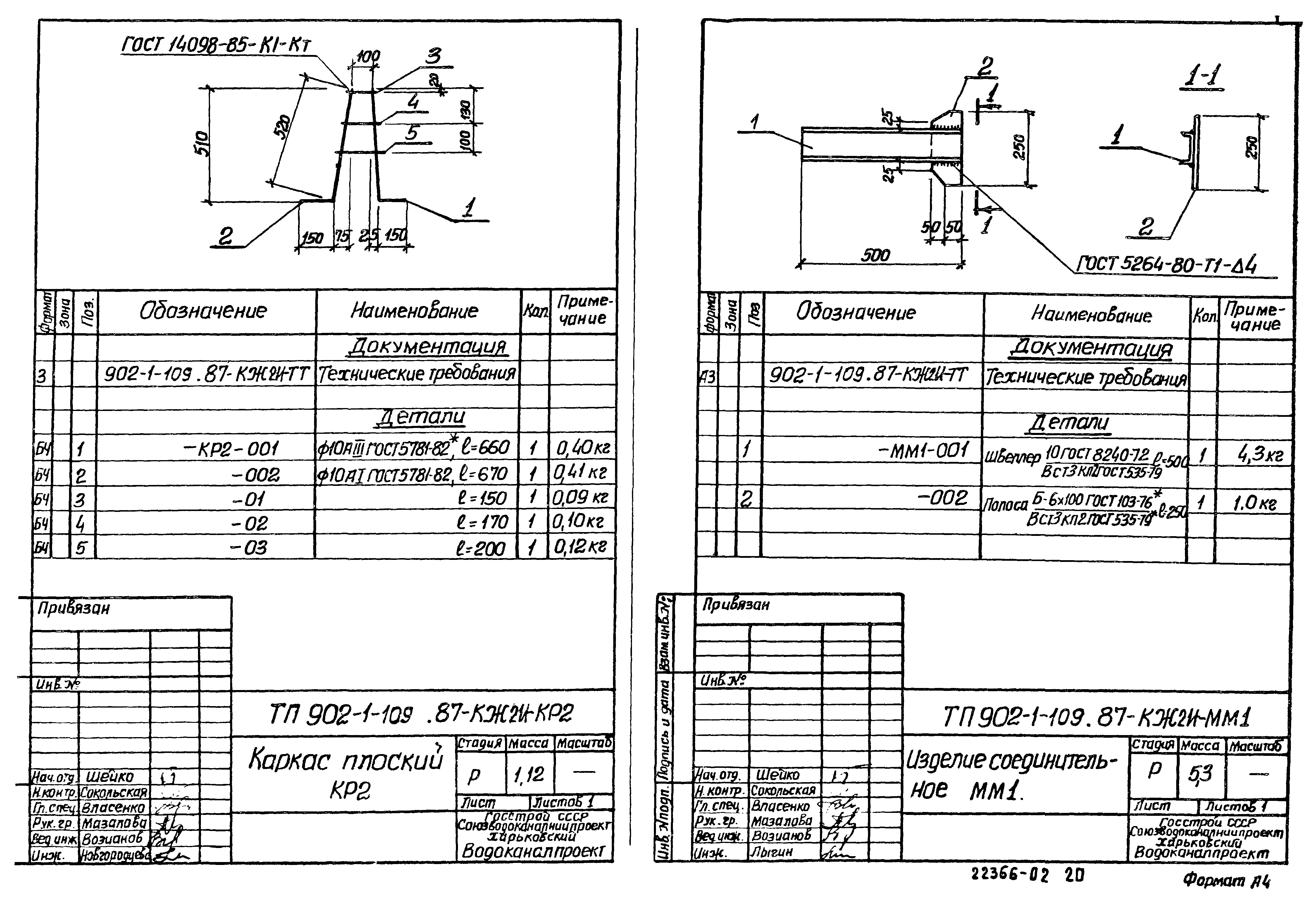 Типовой проект 902-1-109.87