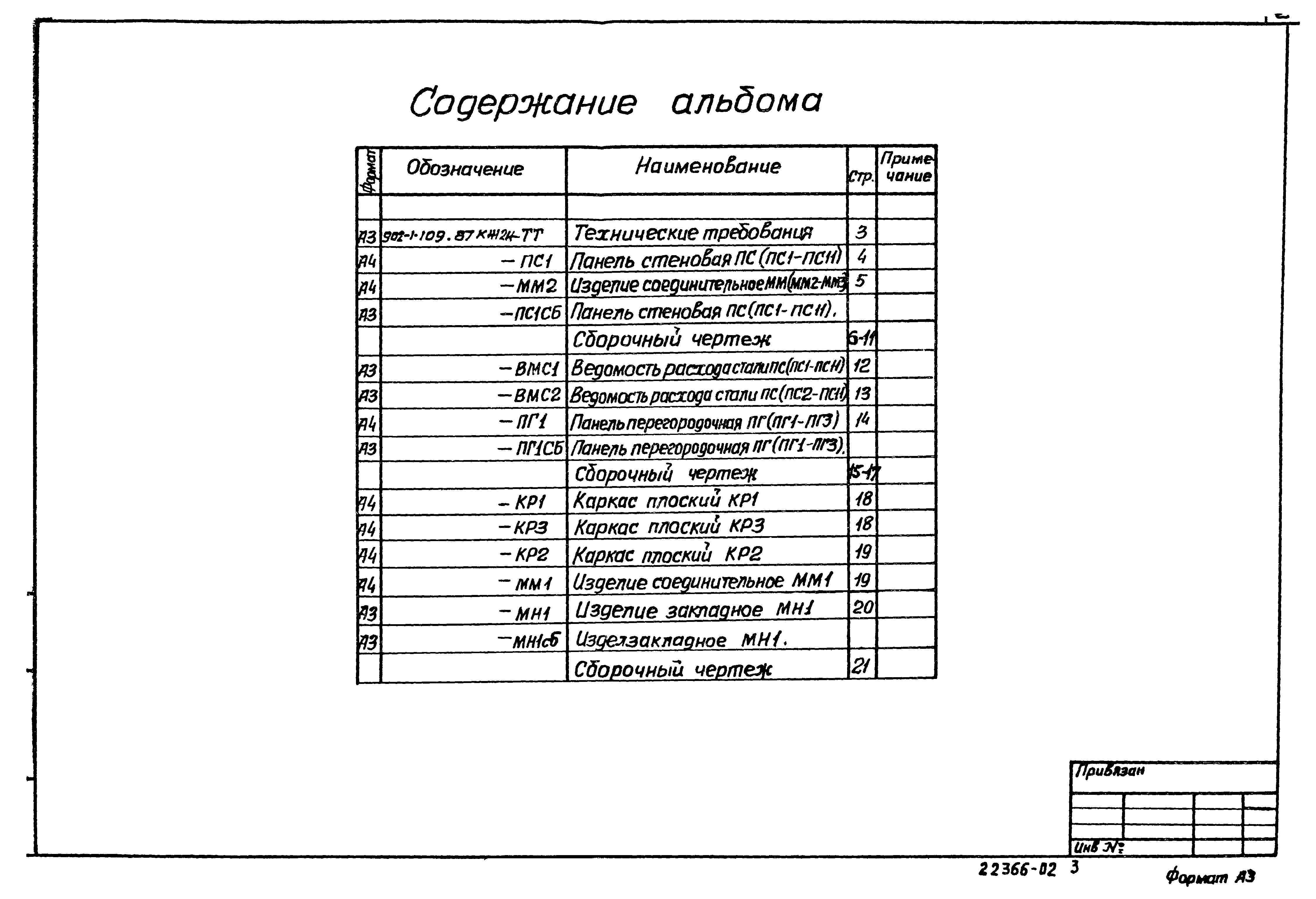 Типовой проект 902-1-109.87