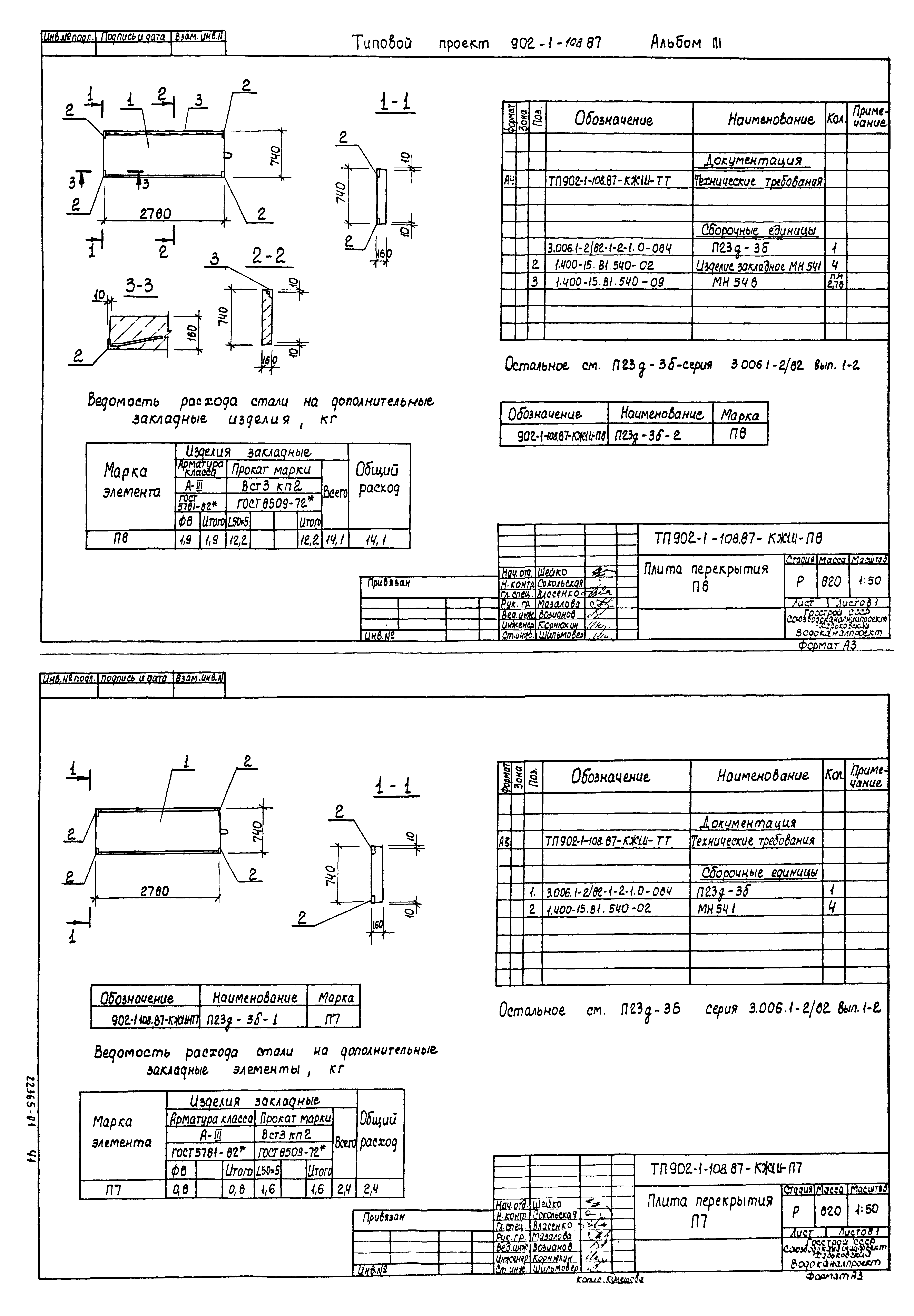 Типовой проект 902-1-108.87