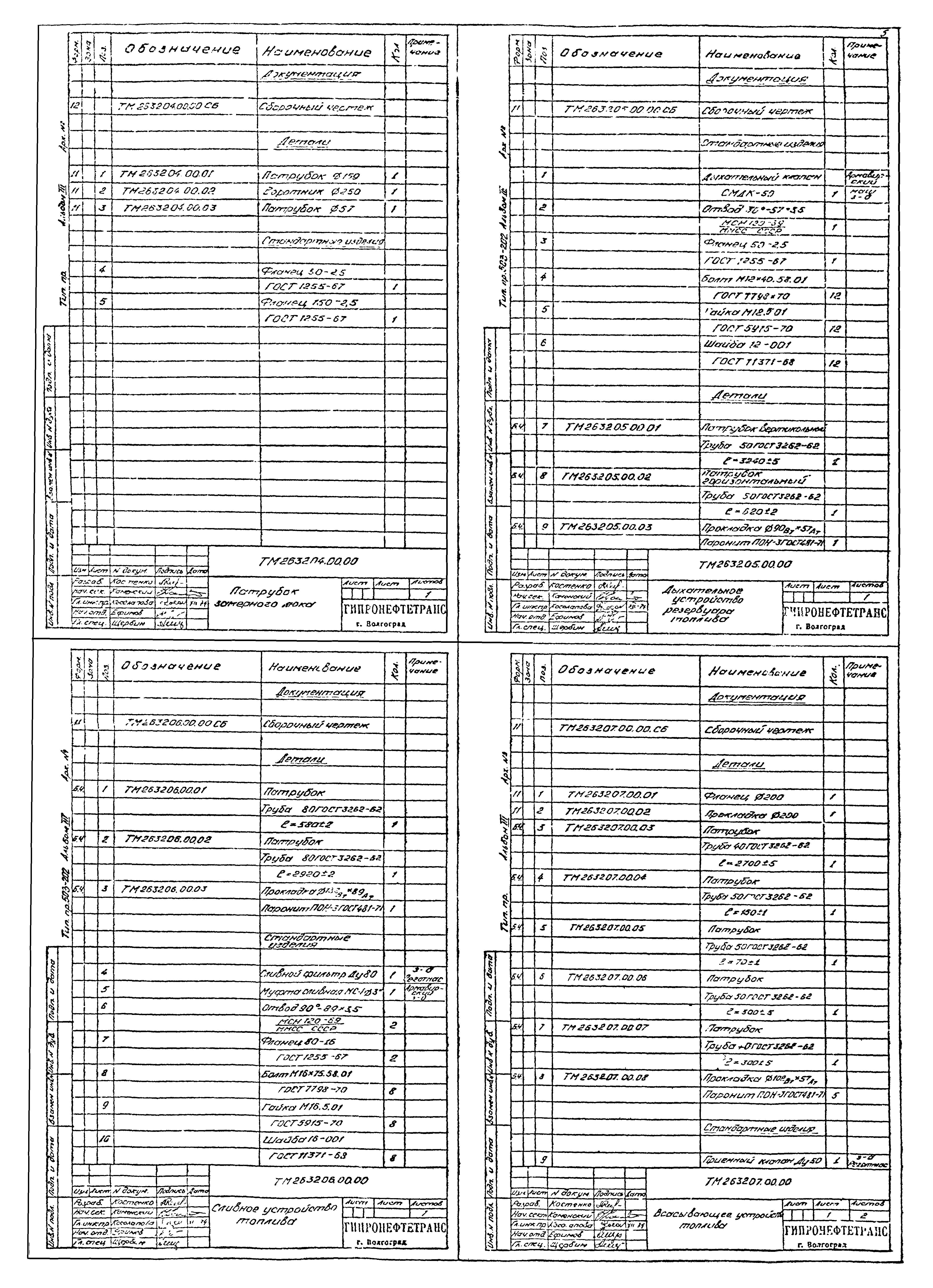 Типовой проект 503-202