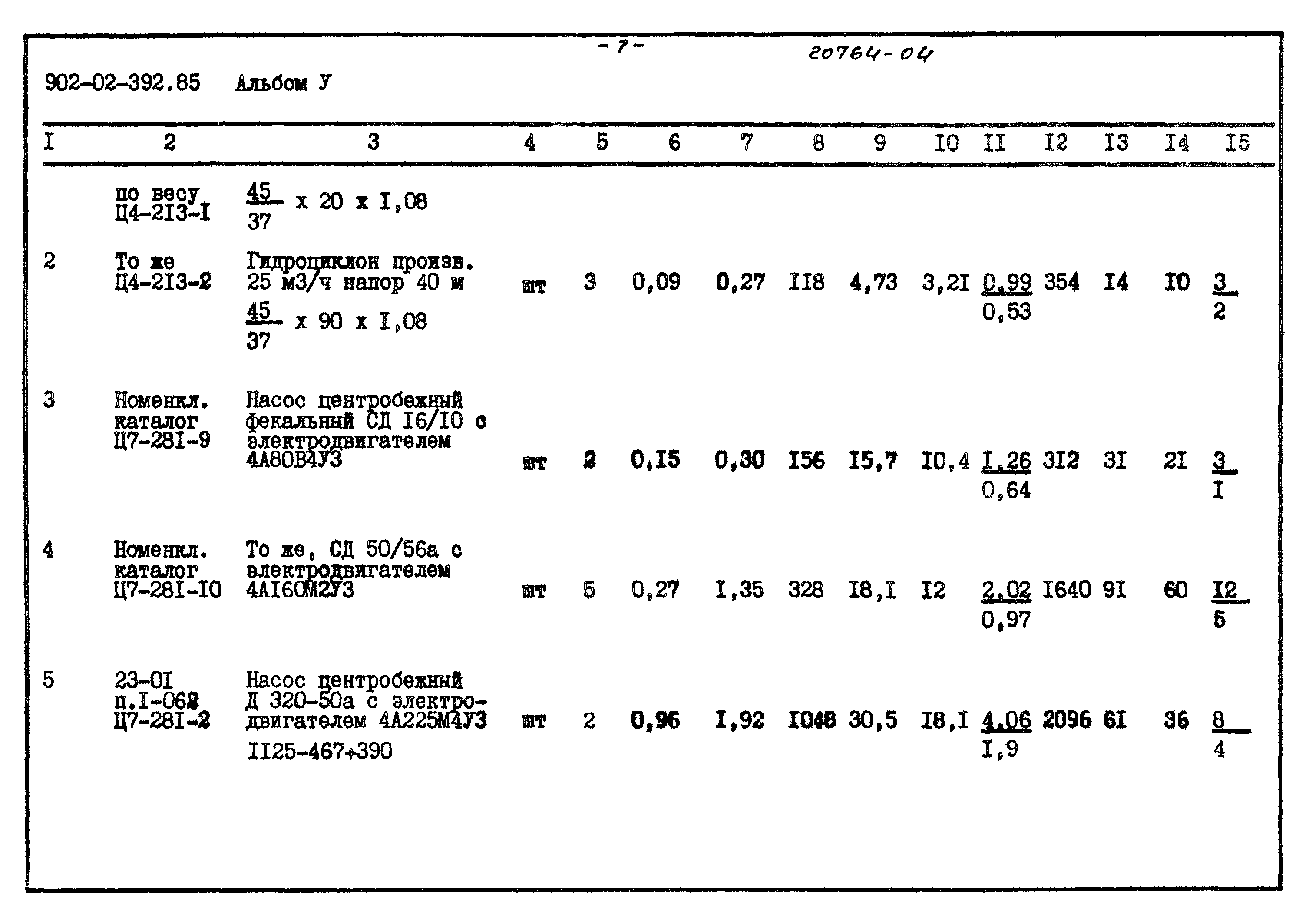 Типовые проектные решения 902-02-392.85