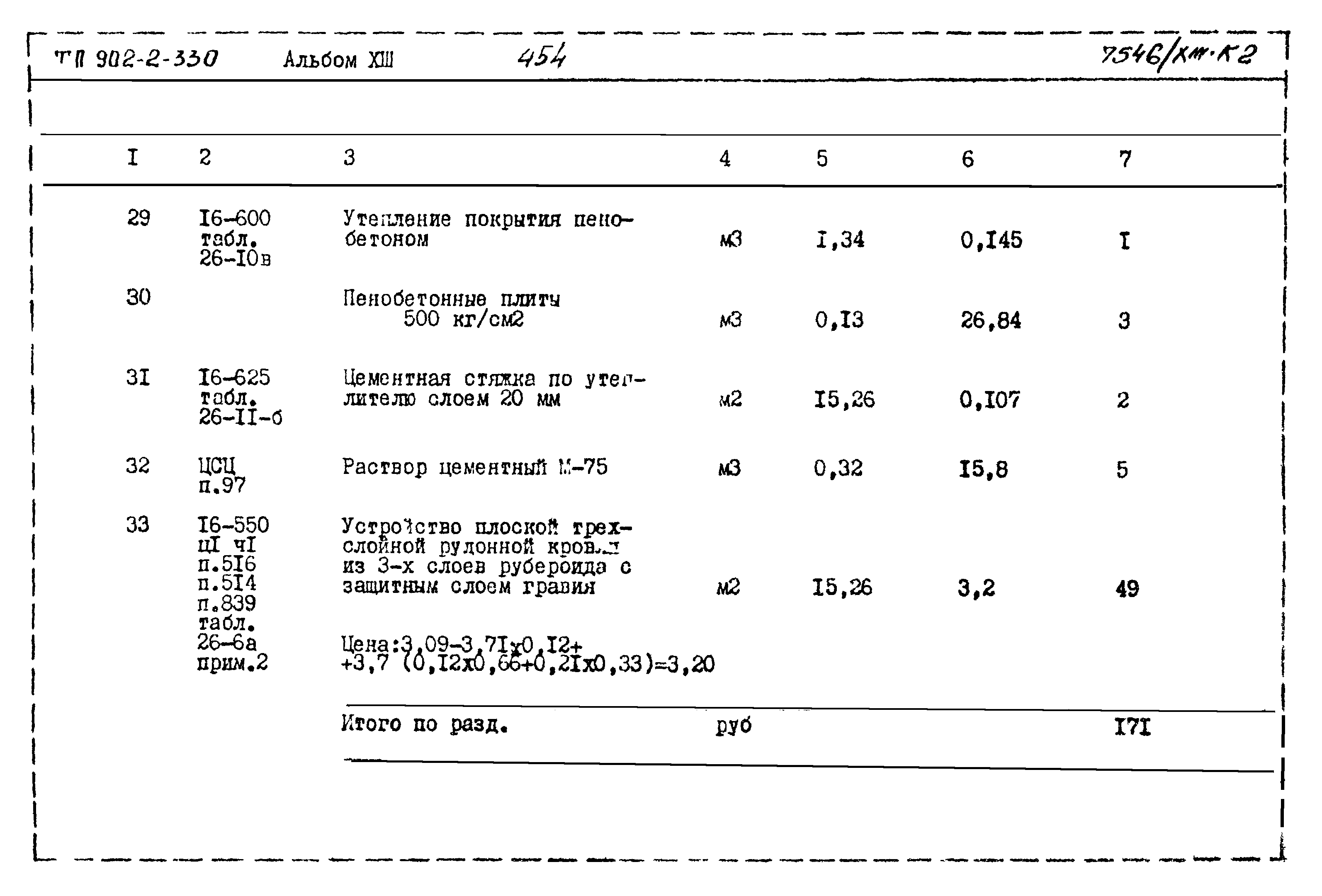 Типовой проект 902-2-330