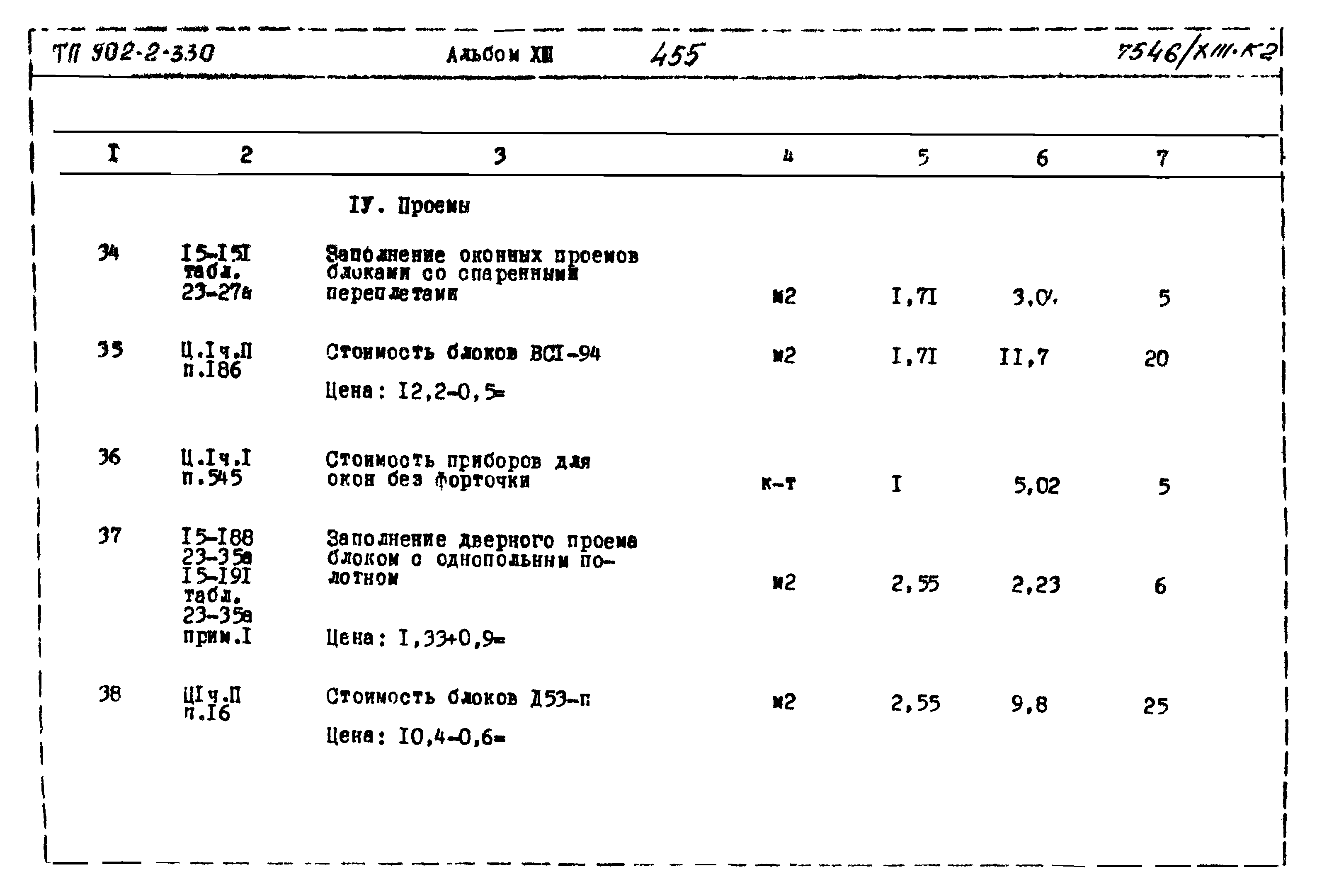 Типовой проект 902-2-330