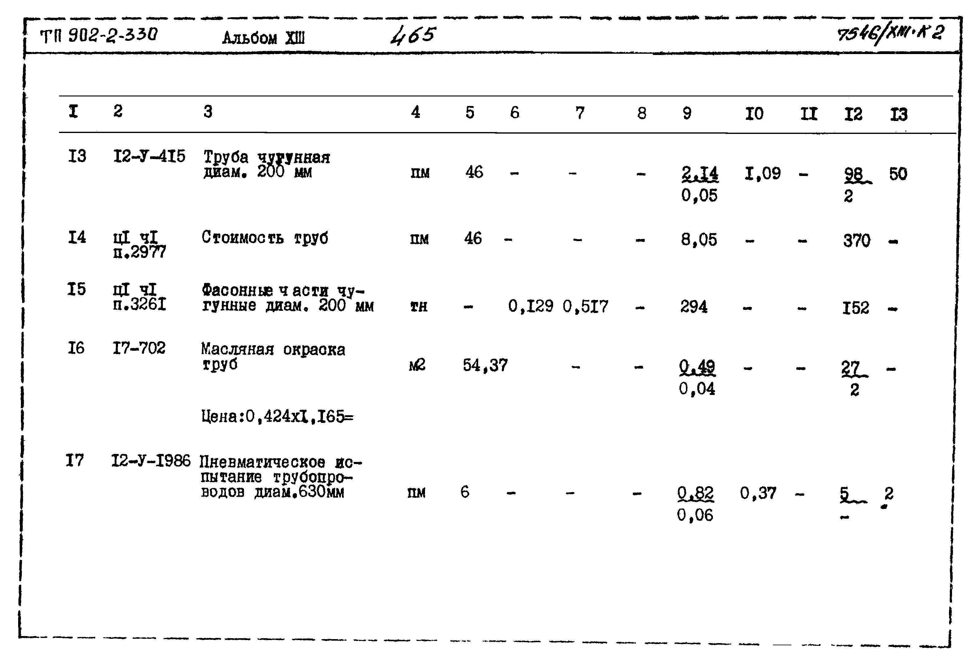 Типовой проект 902-2-330