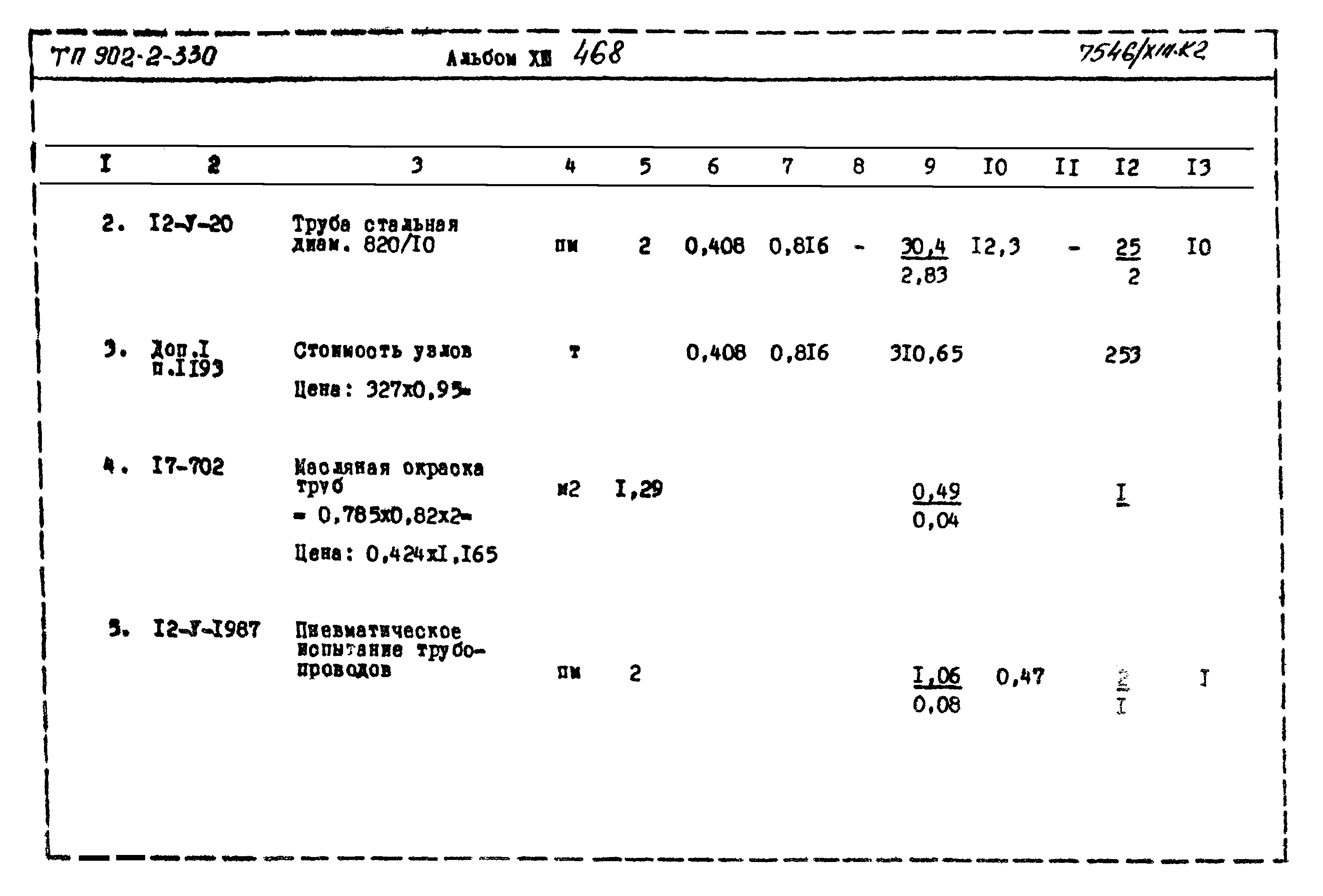 Типовой проект 902-2-330