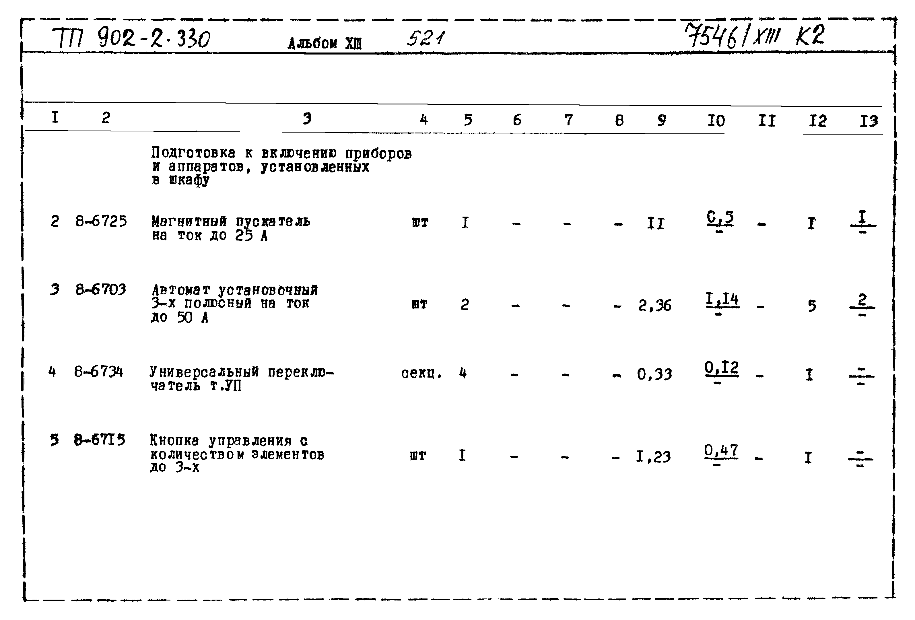 Типовой проект 902-2-330