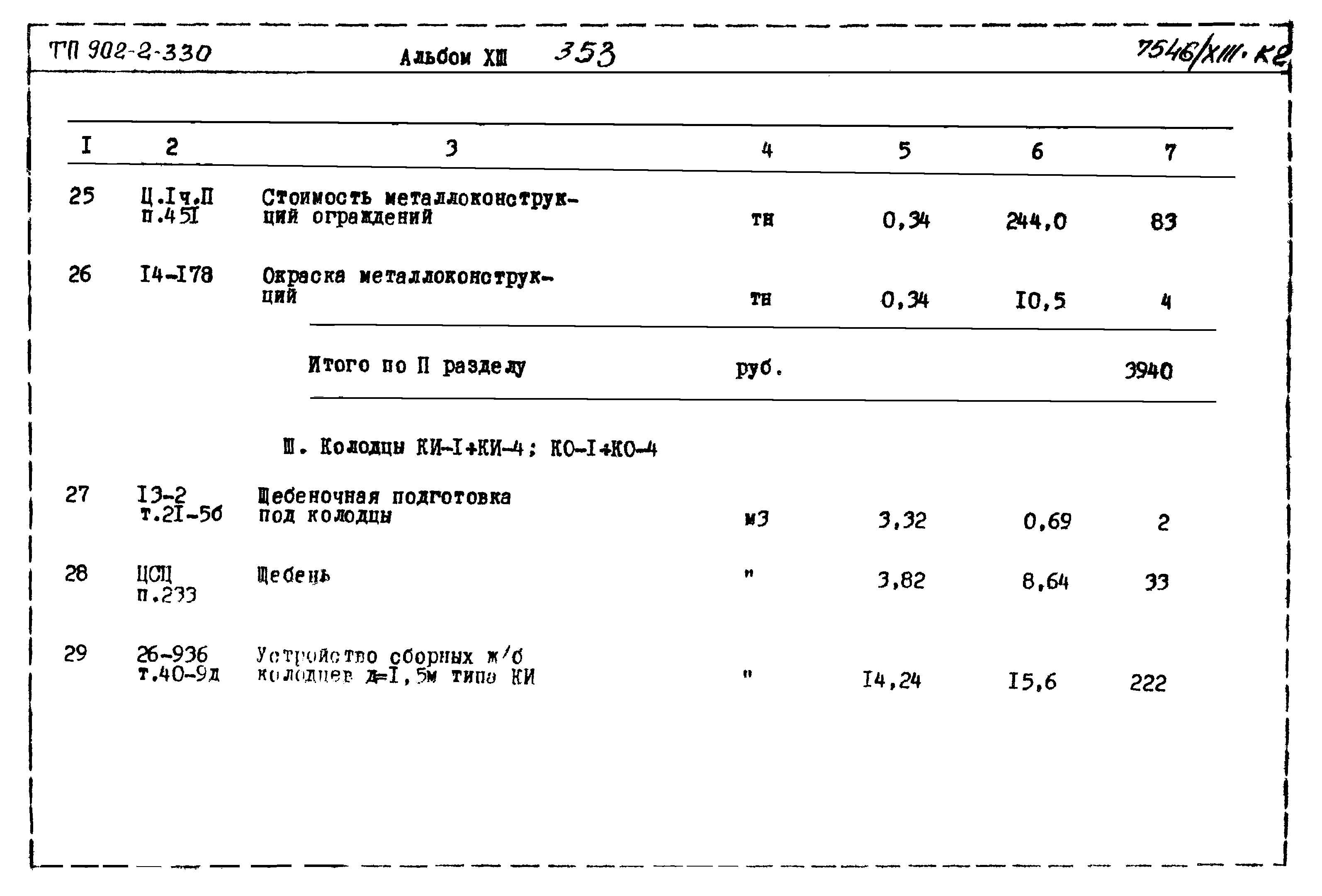 Типовой проект 902-2-330
