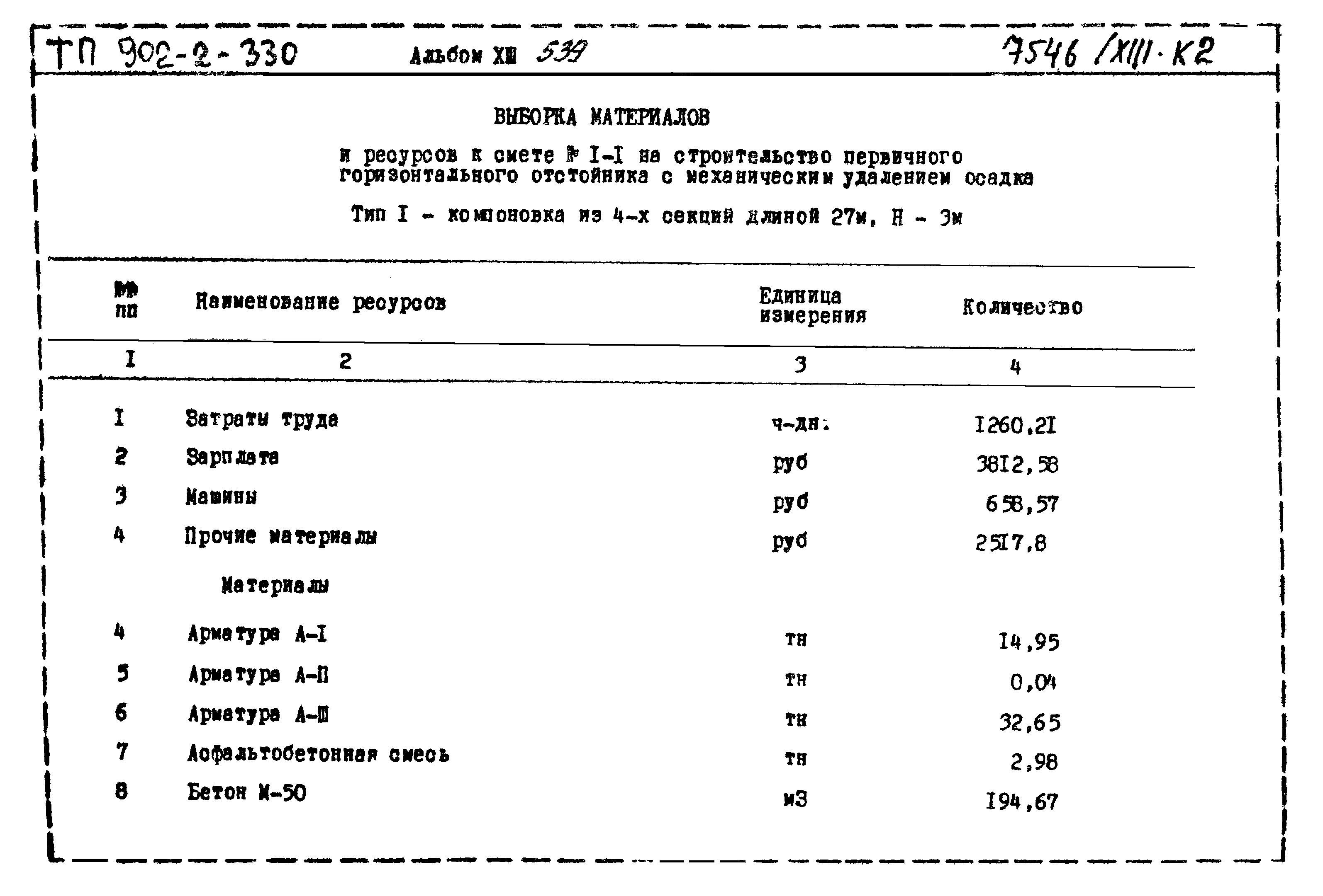 Типовой проект 902-2-330