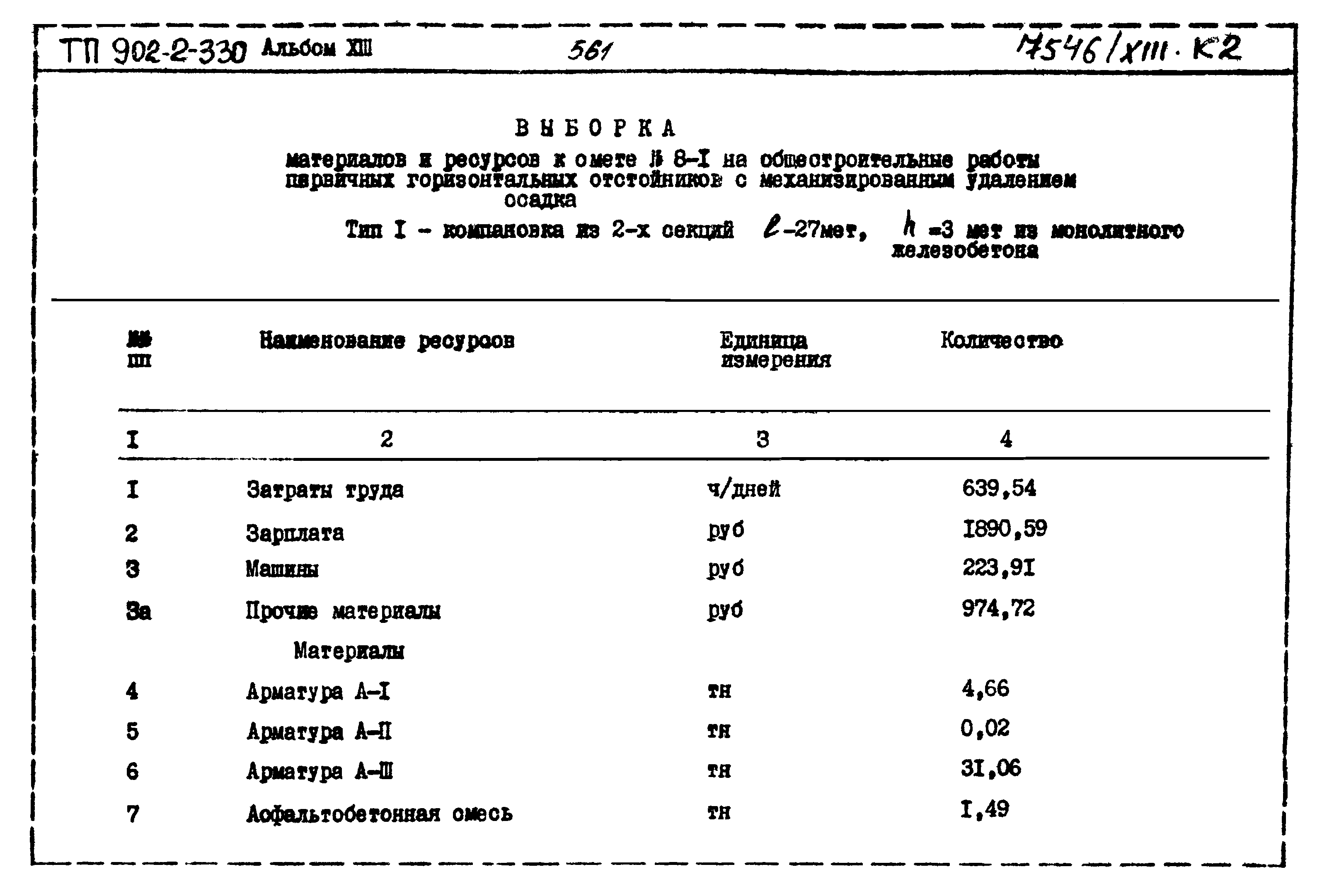 Типовой проект 902-2-330