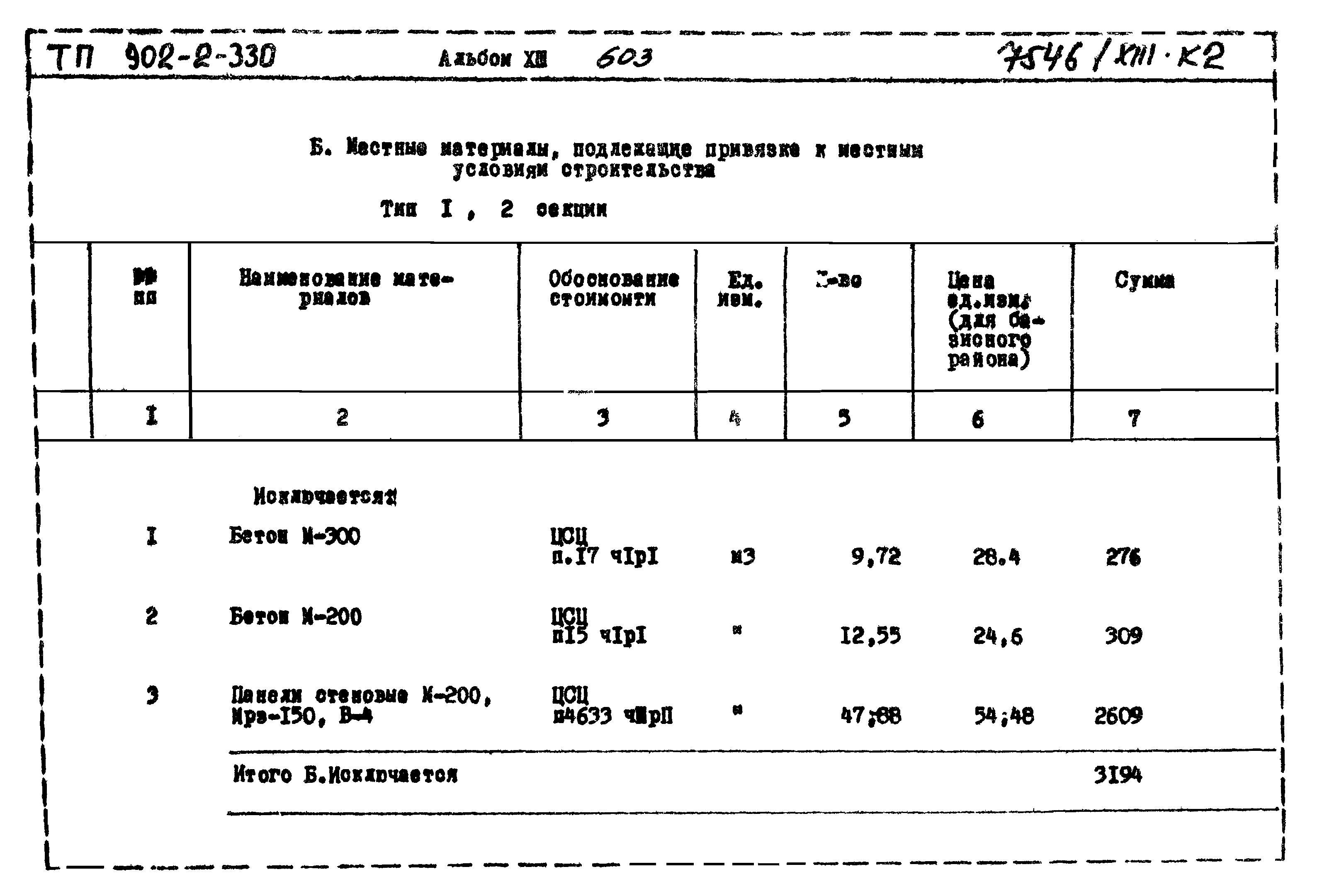 Типовой проект 902-2-330