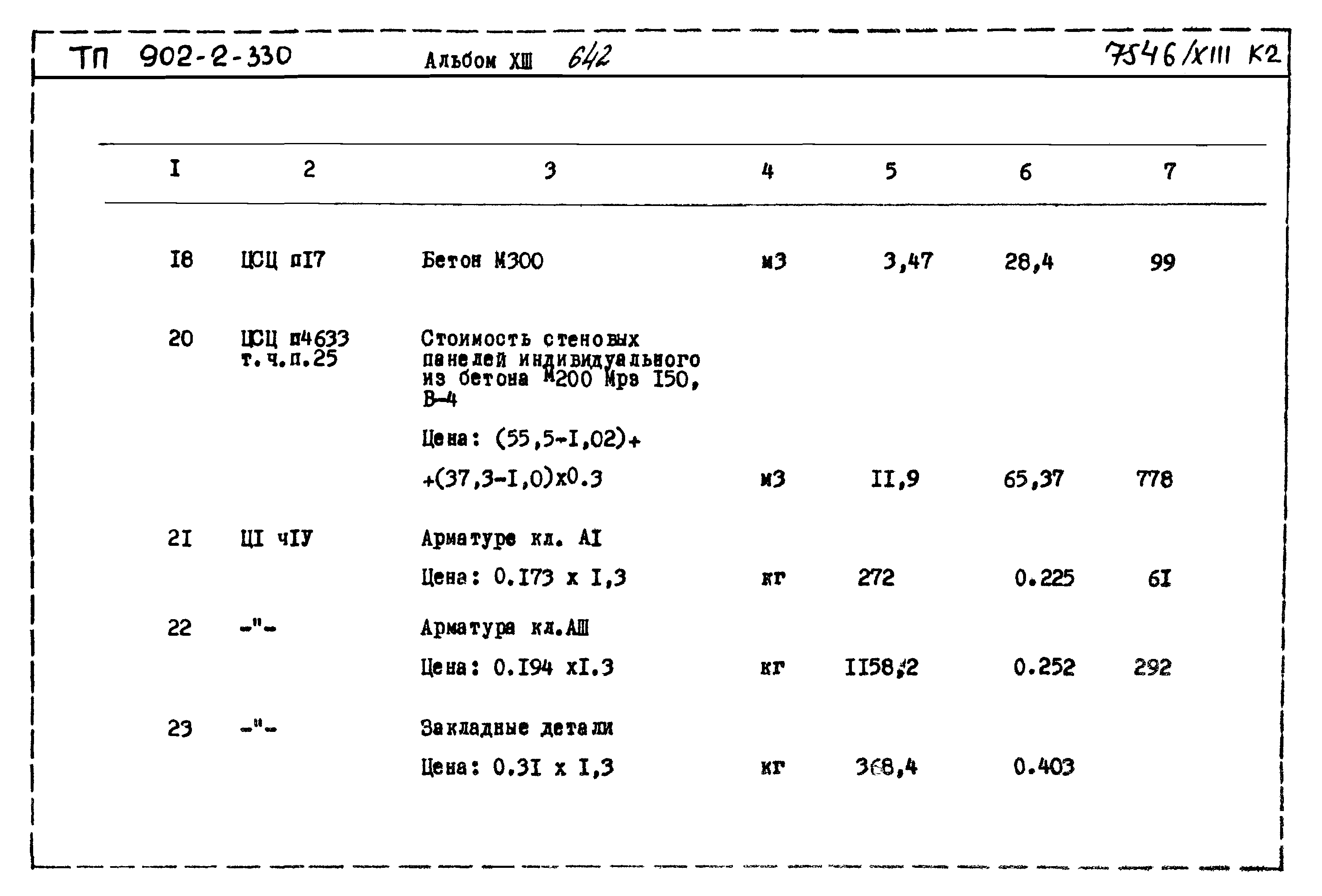 Типовой проект 902-2-330