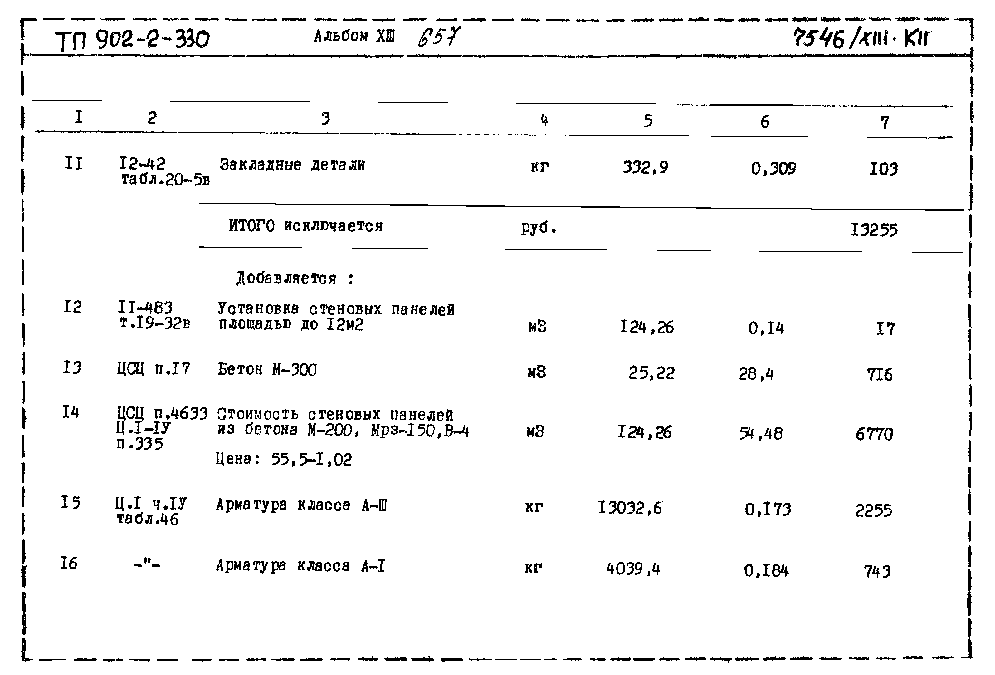 Типовой проект 902-2-330