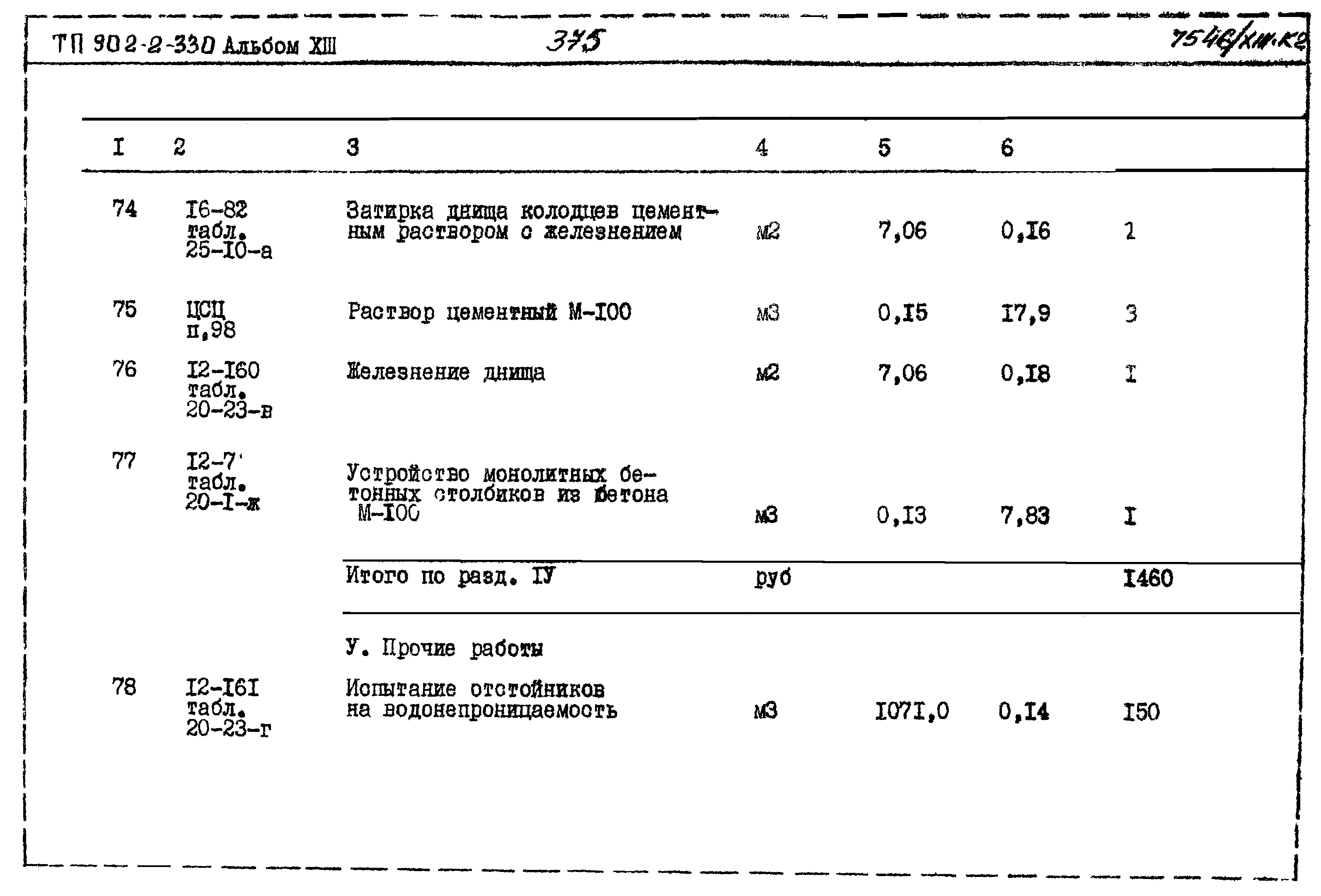 Типовой проект 902-2-330