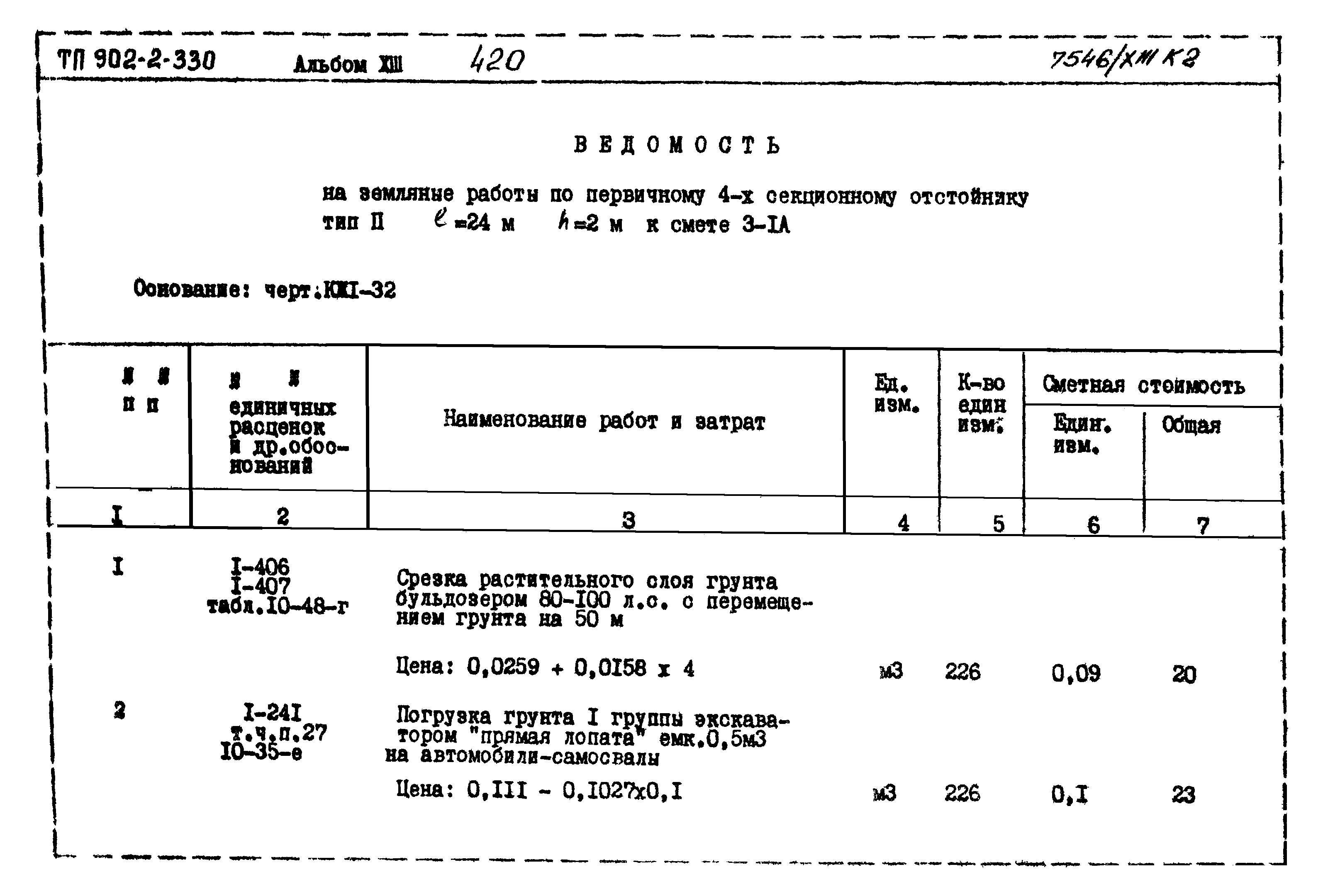 Типовой проект 902-2-330