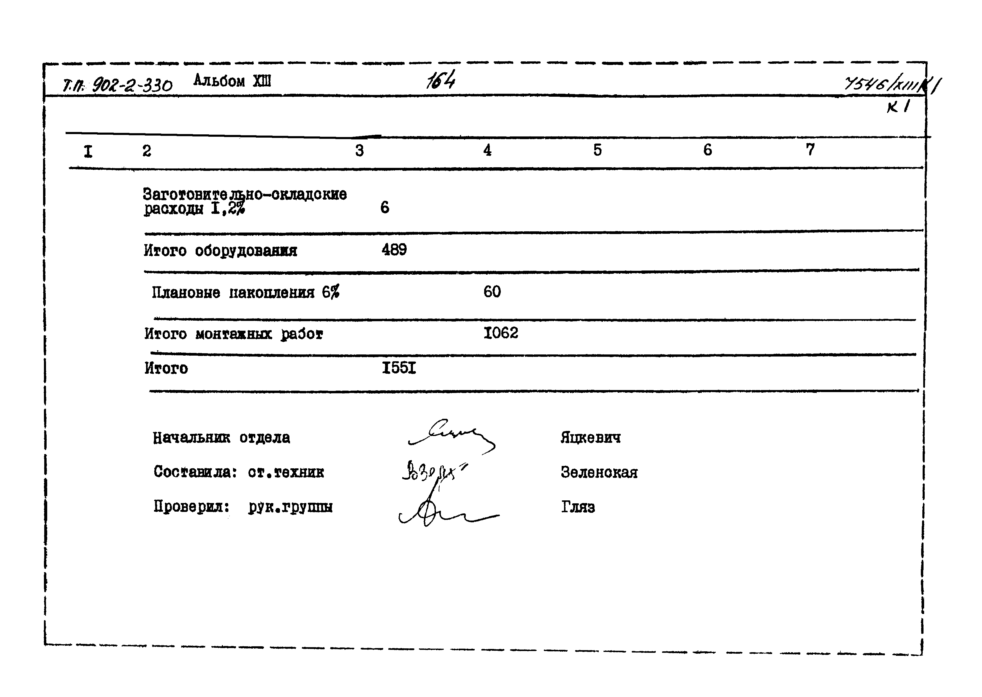 Типовой проект 902-2-330
