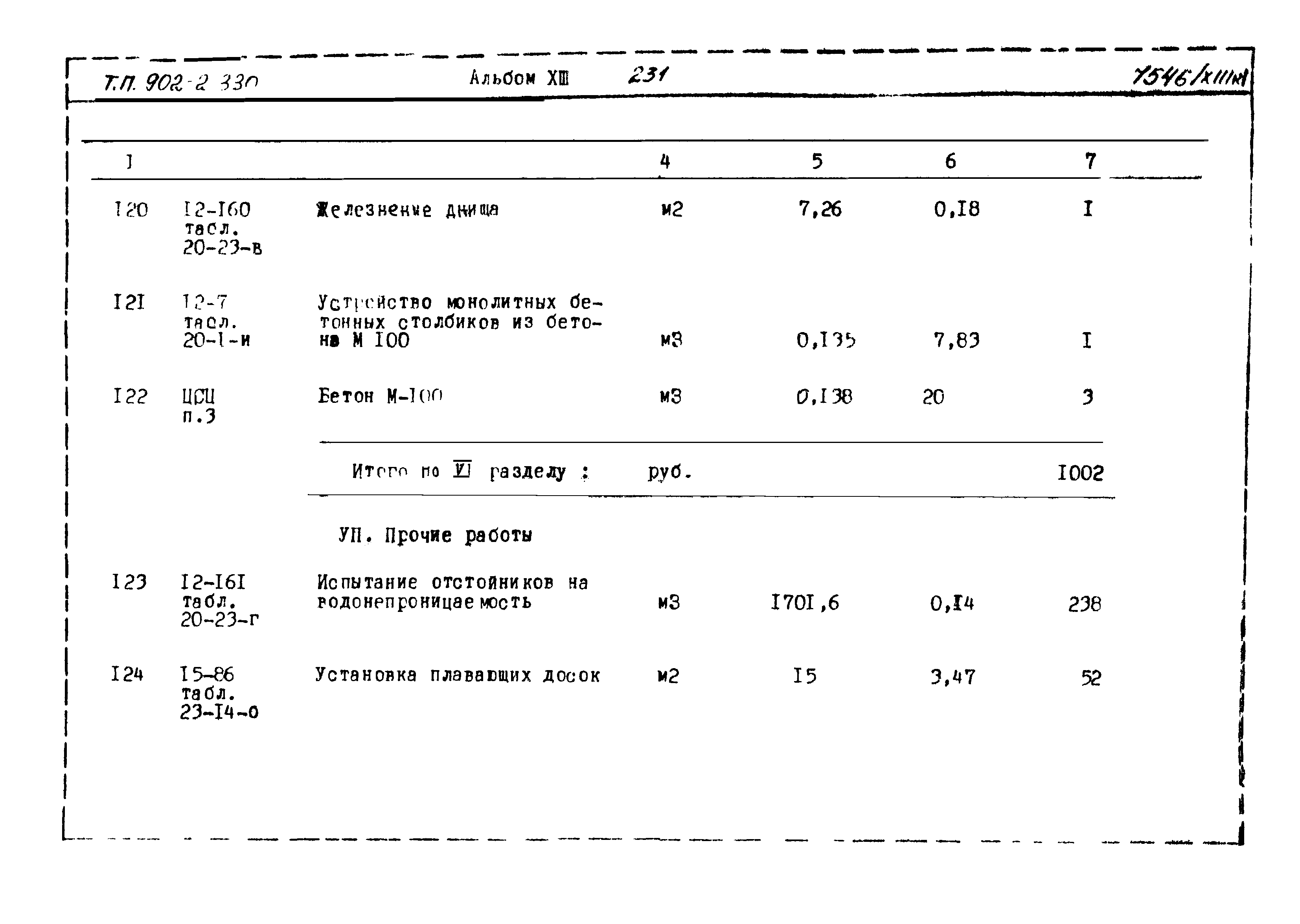 Типовой проект 902-2-330